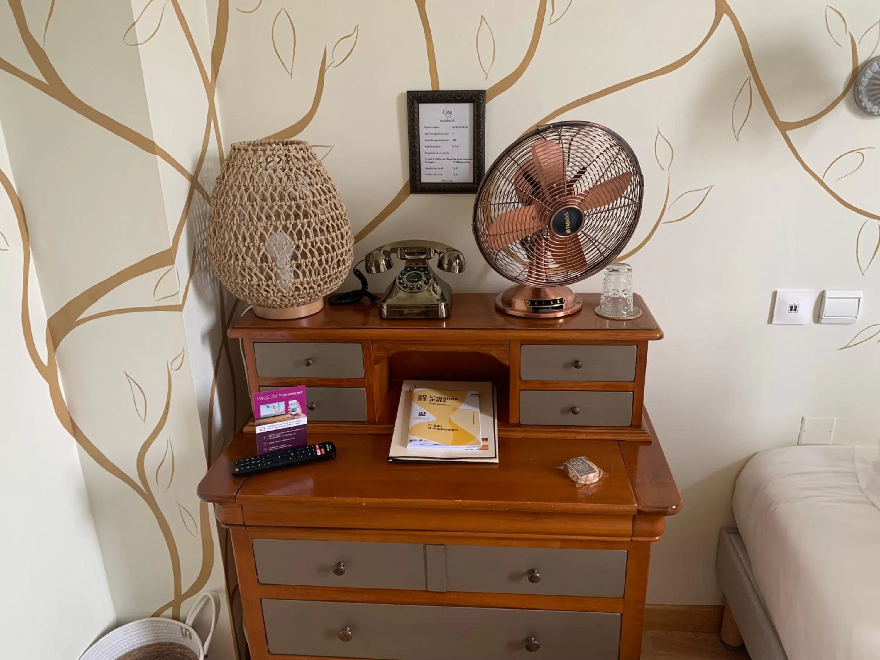 Seating area in Hôtel Vintage