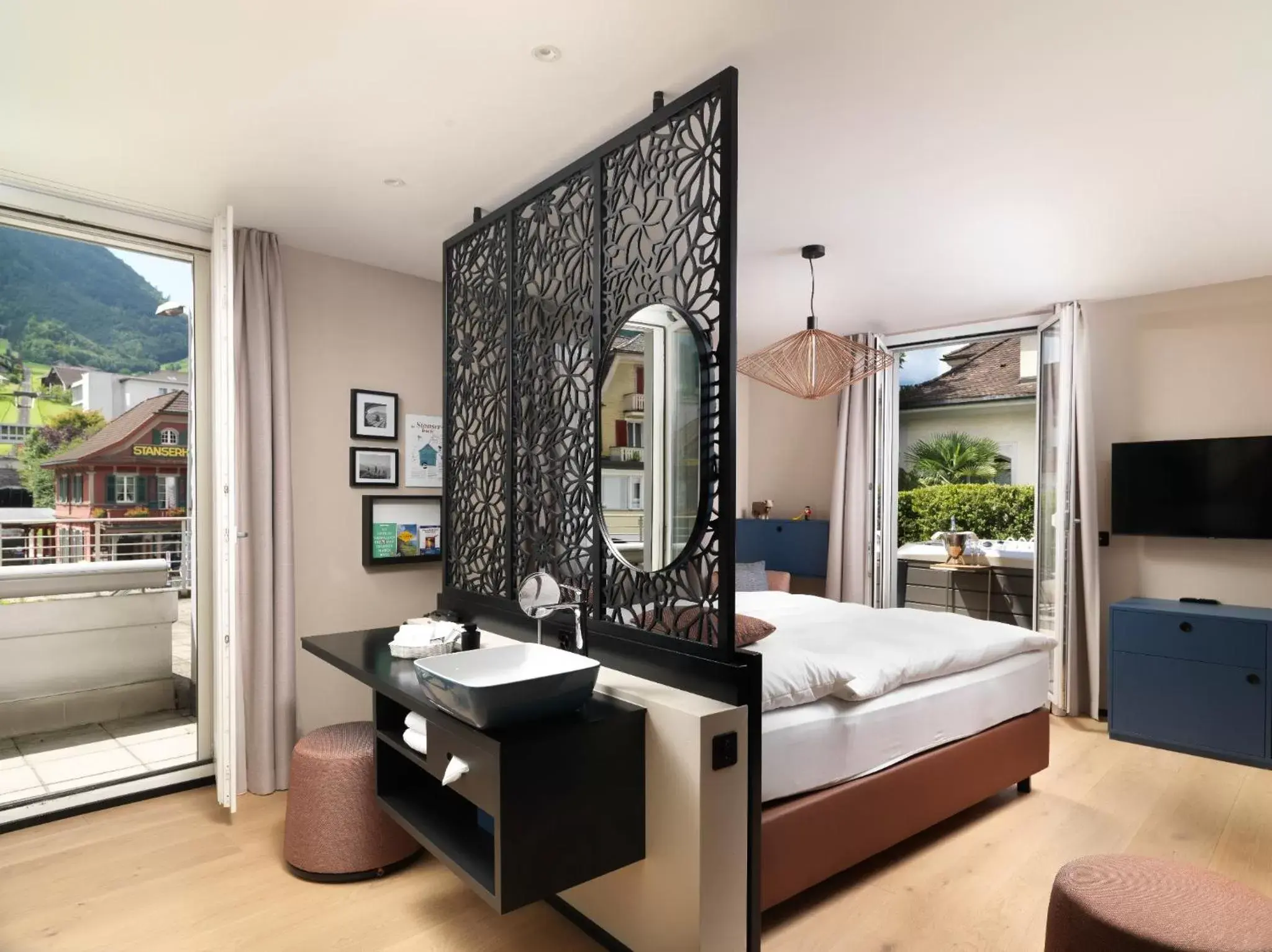 Deluxe Suite with Spa Bath - single occupancy in Boutique Hotel Stanserhof Deluxe Suite with Spa Bath - single occupancy in Boutique Hotel Stanserhof