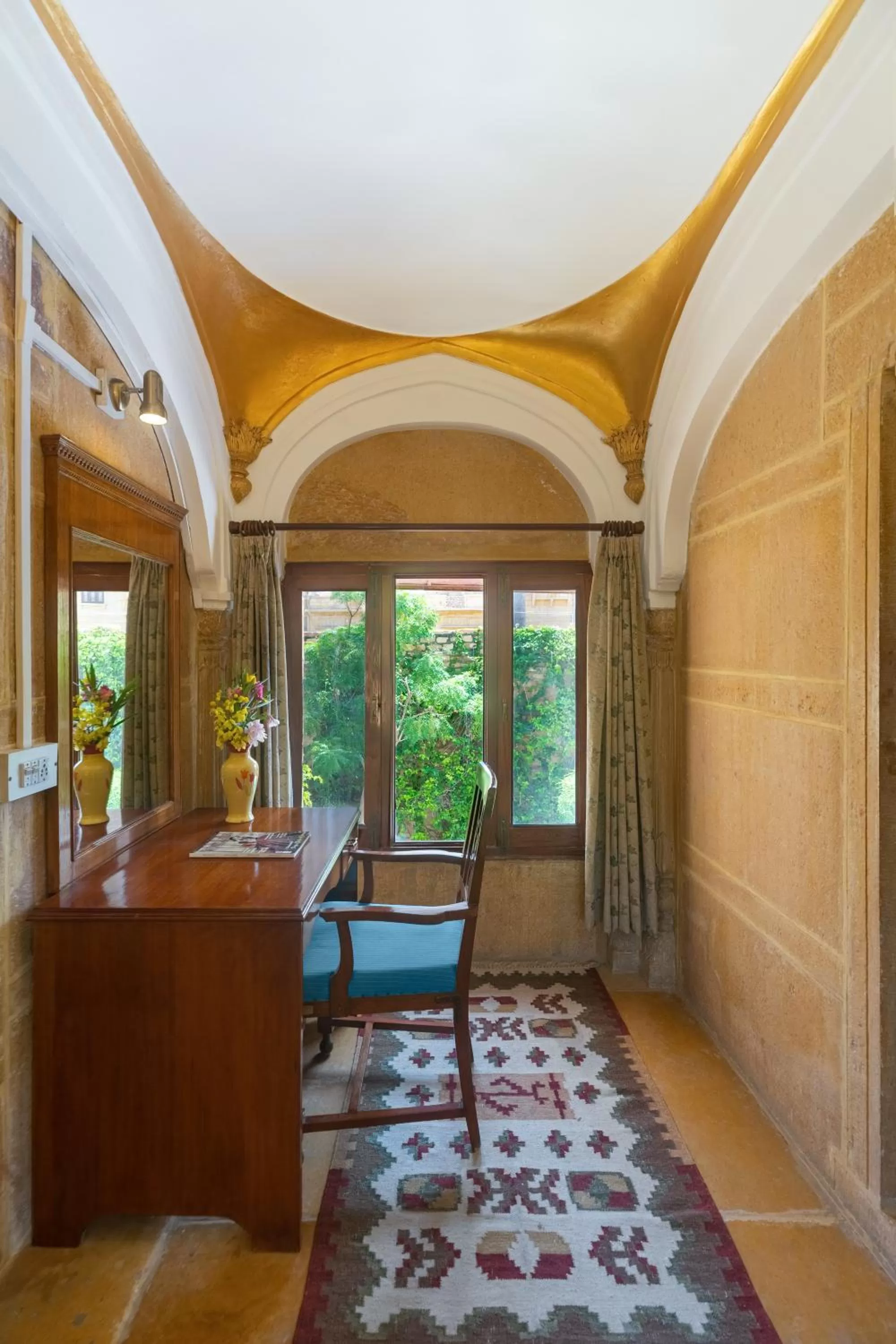 Living room in WelcomHeritage Mandir Palace