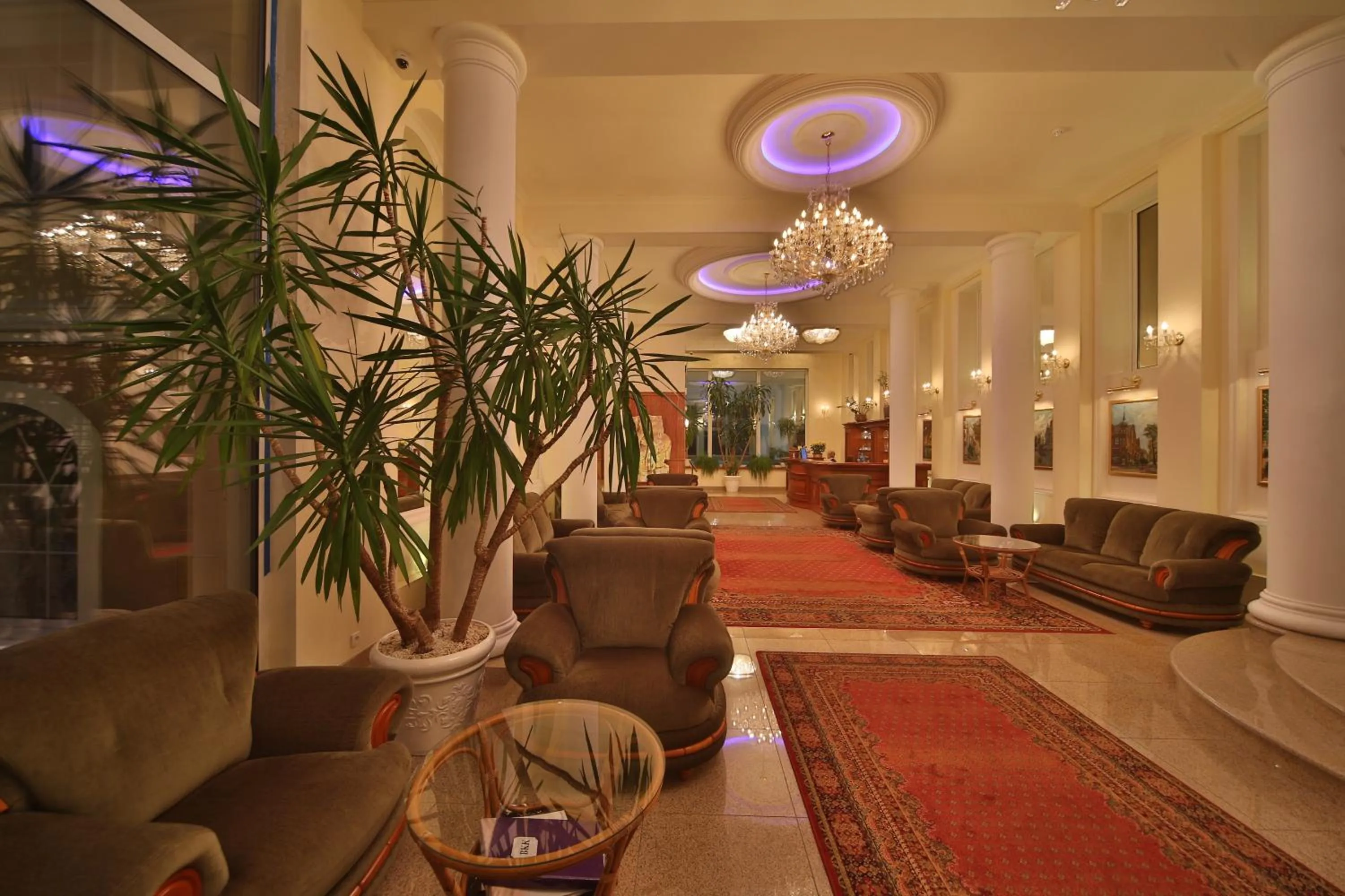 Lobby or reception in Hotel Polaris