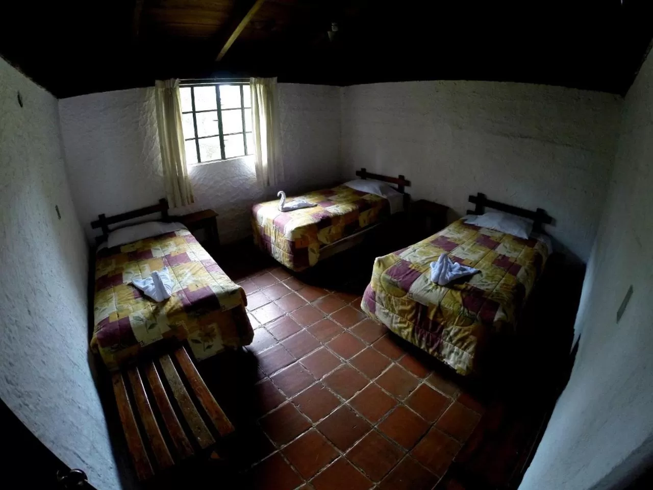 Bed in Posada Montaña del Quetzal