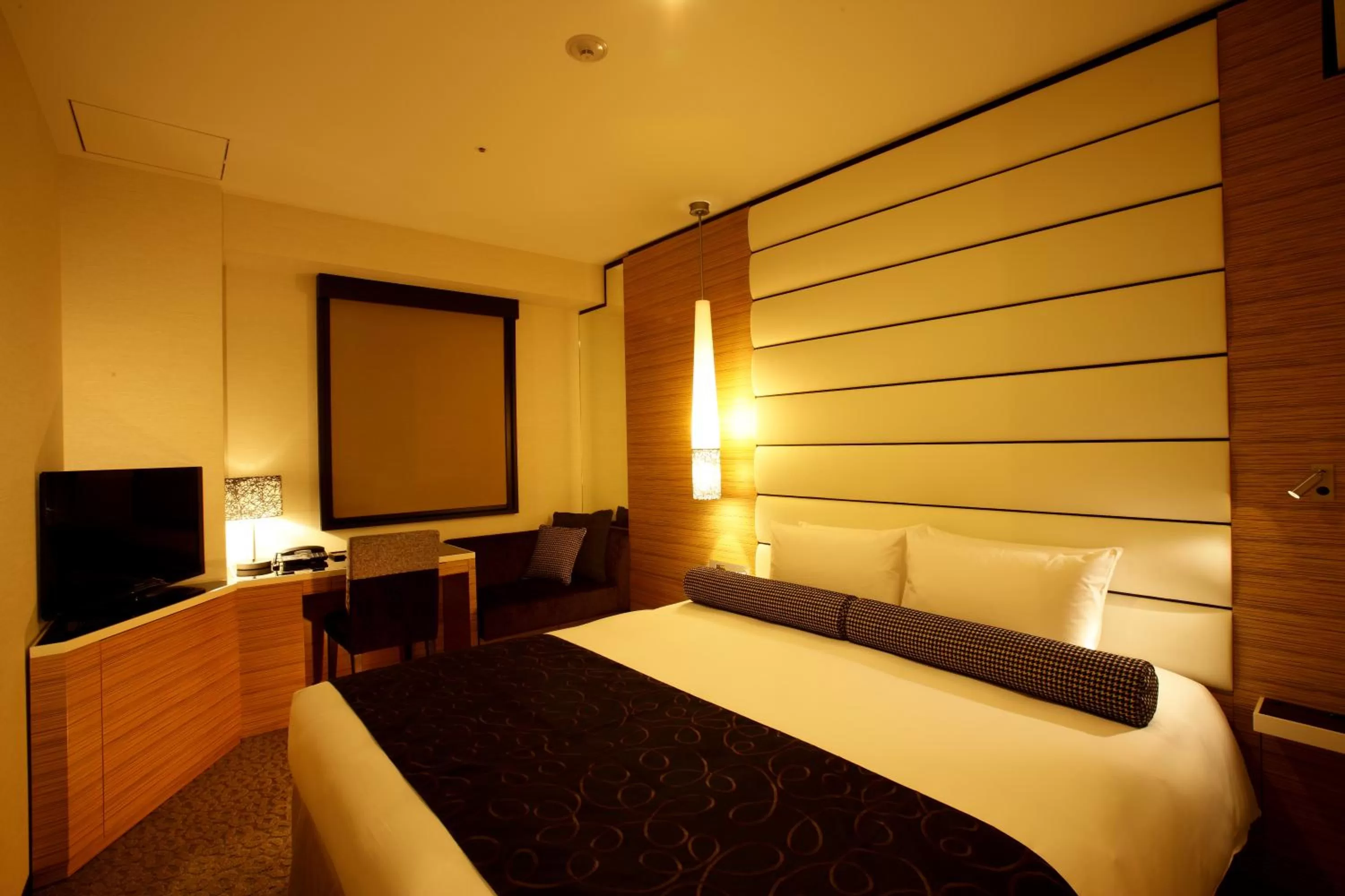 Photo of the whole room, Bed in Hotel Trusty Osaka Abeno