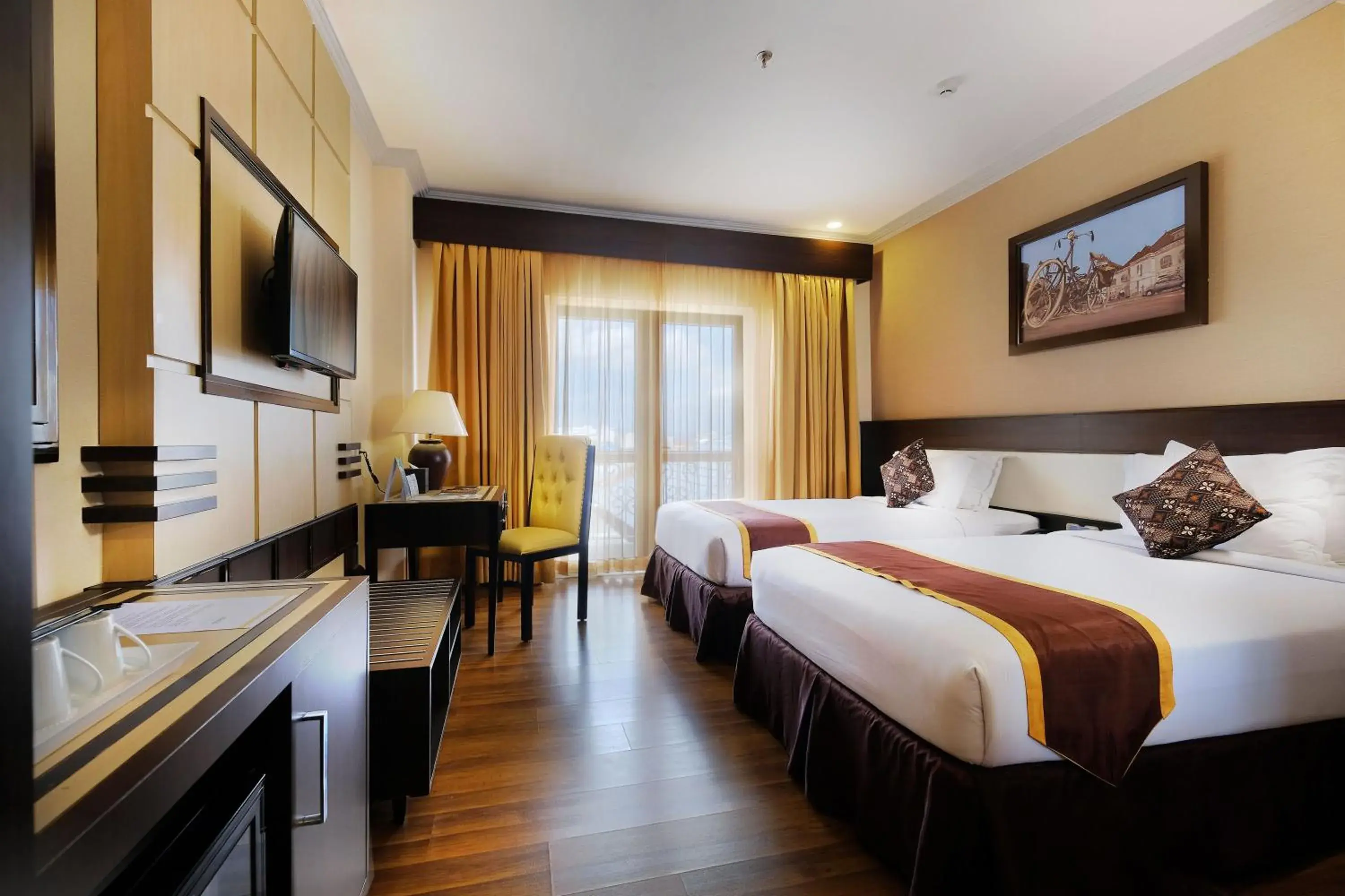Superior Twin Room in Royal Darmo Malioboro Superior Twin Room in Royal Darmo Malioboro