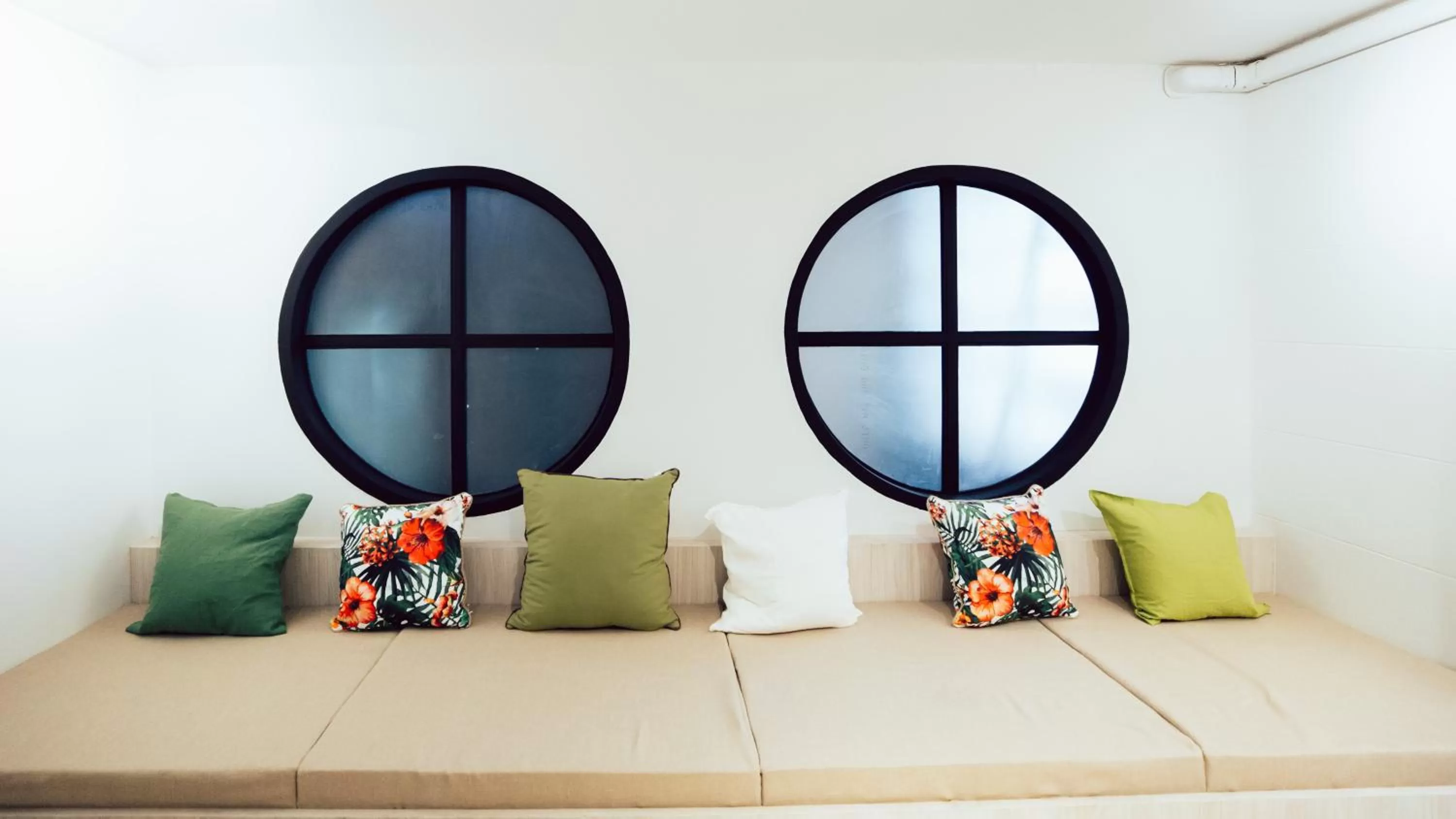 Seating Area in J's Cafe and Poshtel