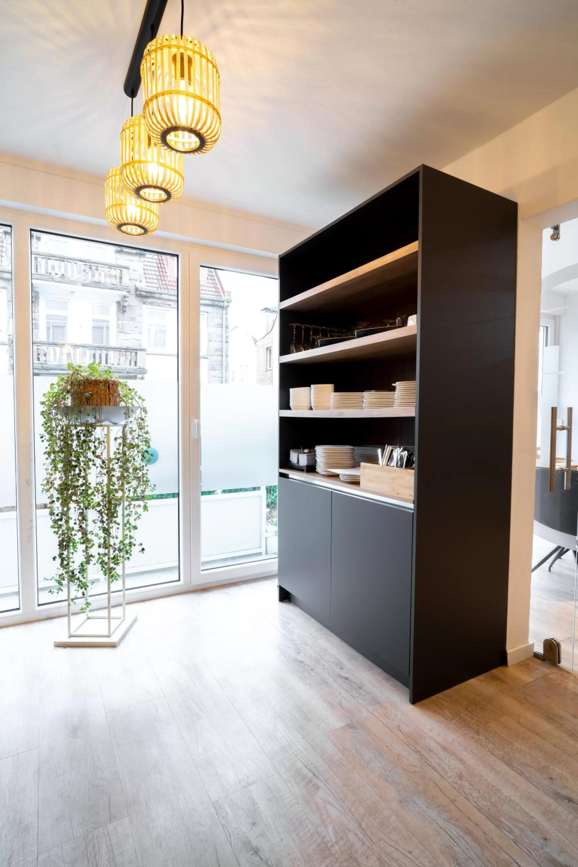 Kitchen or kitchenette in Friends Hotel Bad Salzuflen