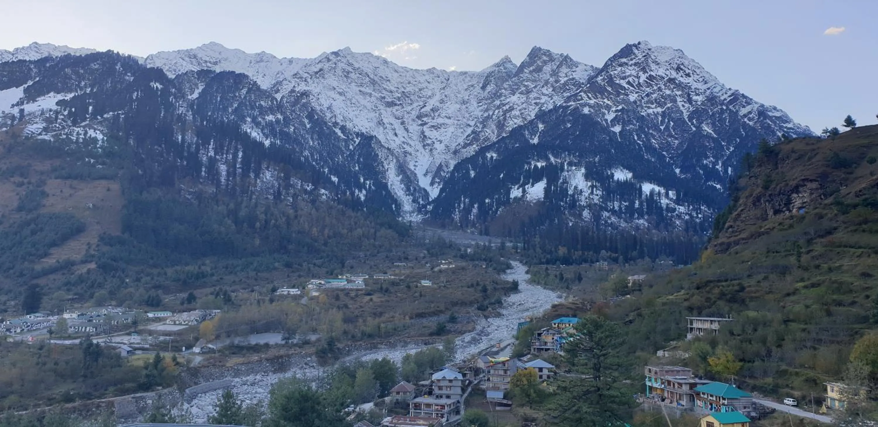 Natural landscape in Backpackers Headquarter Manali