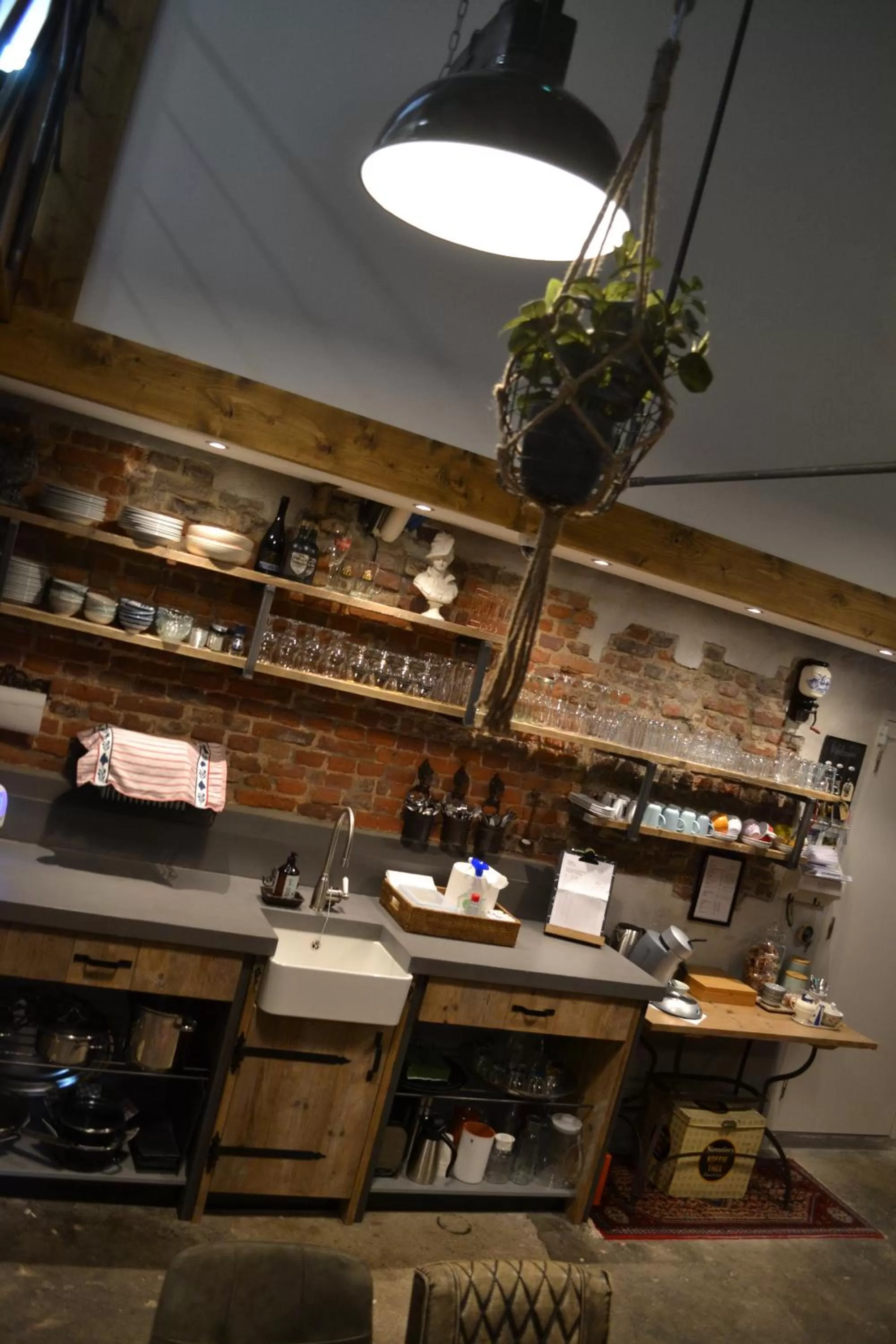 Communal lounge/ TV room in Bed & Breakfast aan de Beek