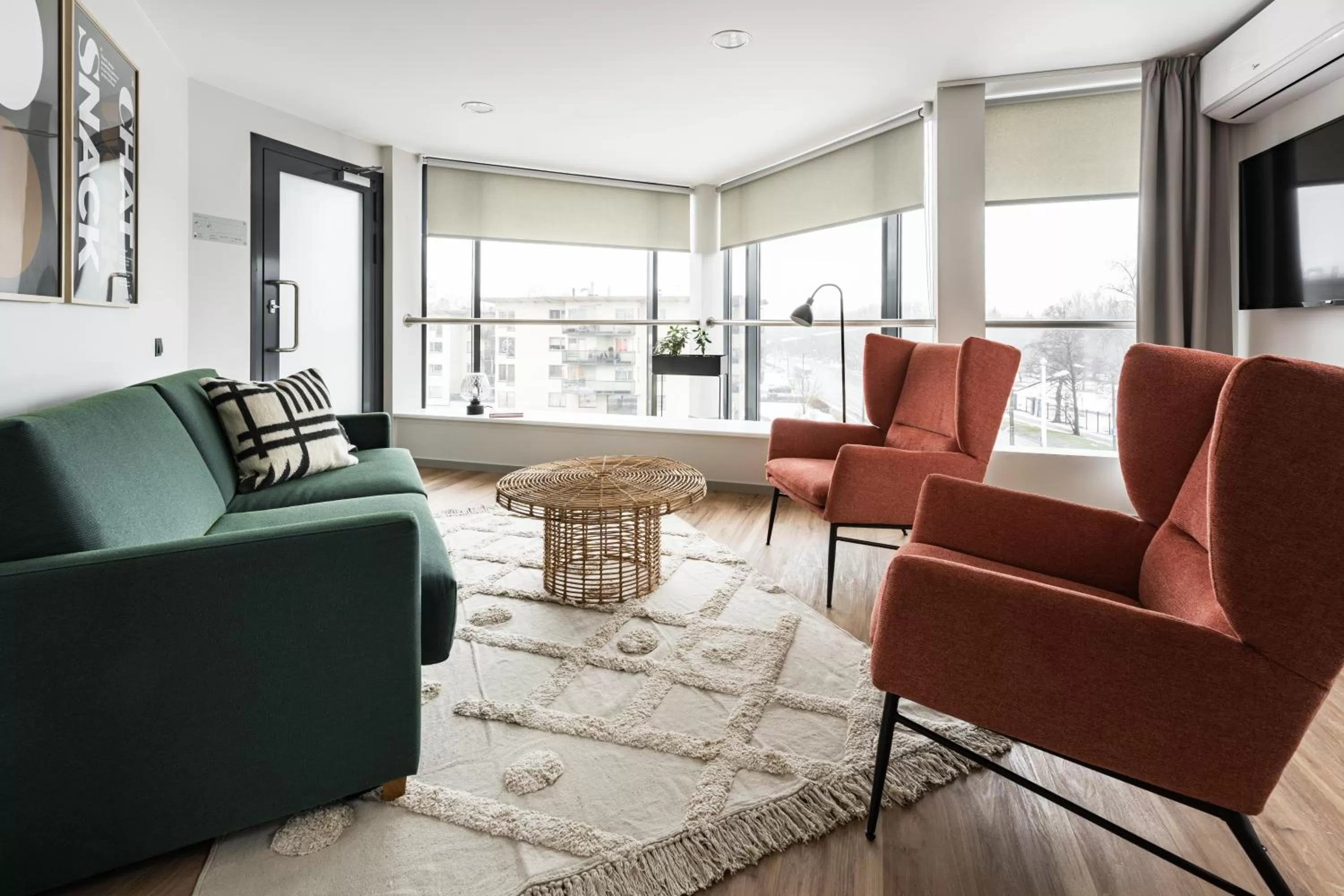 Seating area in Oru Hub Hotel Tallinn - Handwritten Collection
