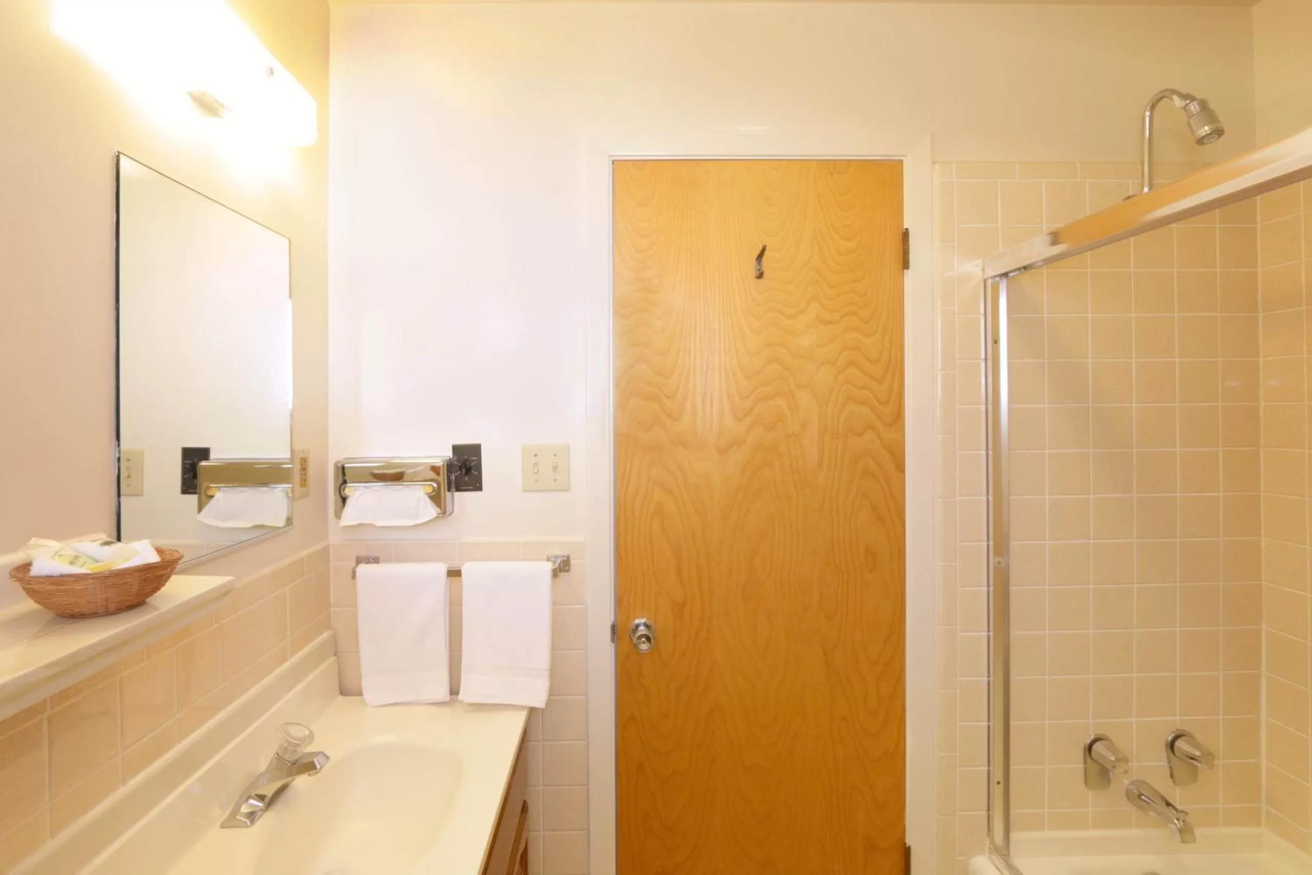 Bathroom in Town House Motel