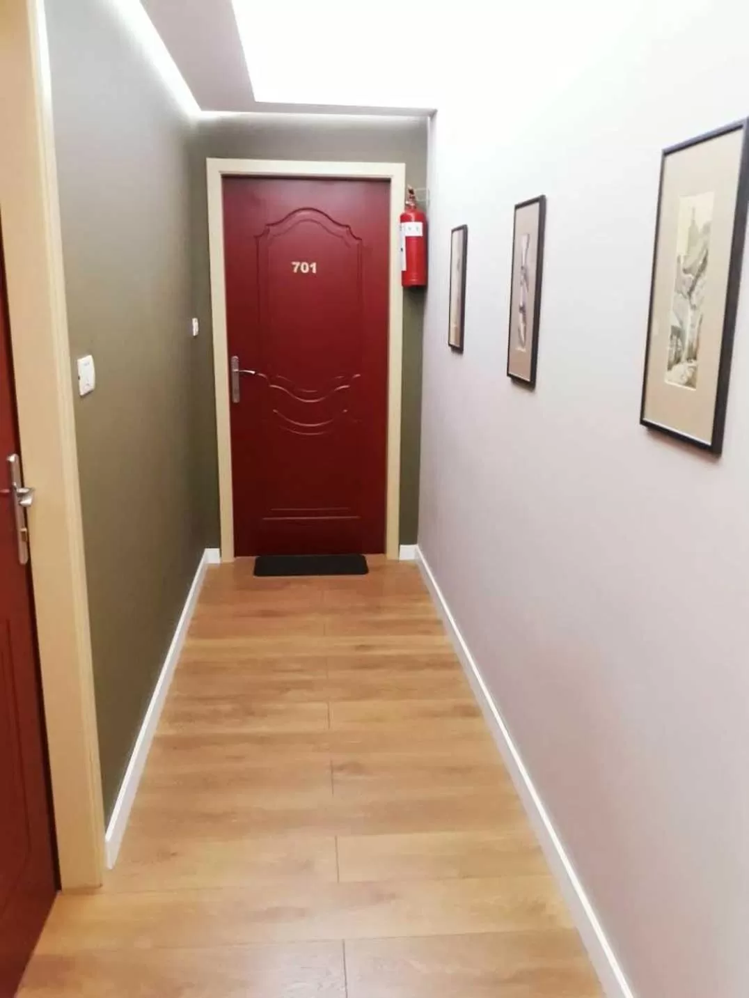 Lobby or reception in Hotel The First