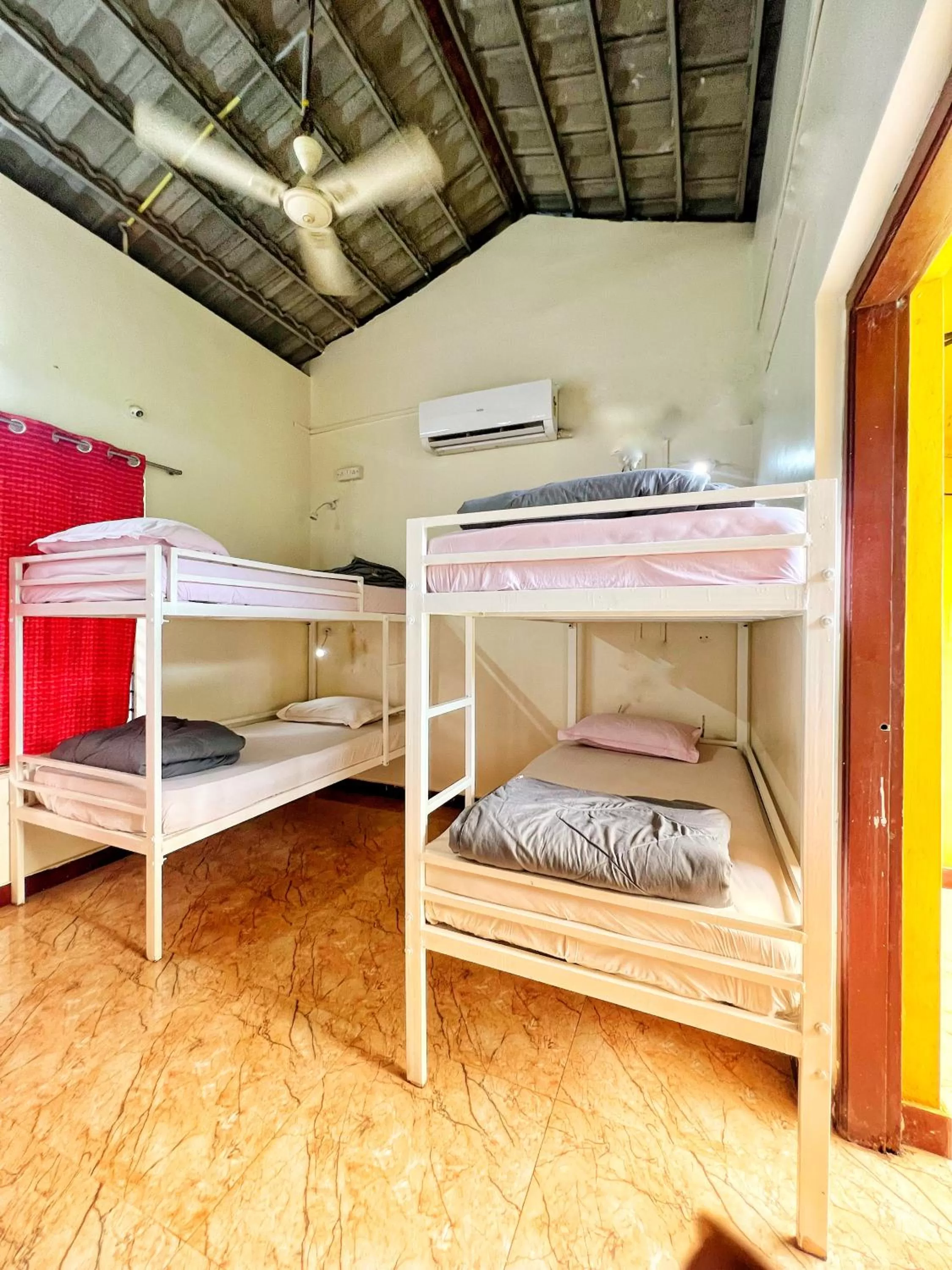 Bed, Bunk Bed in MID BEACH STAY Gokarna
