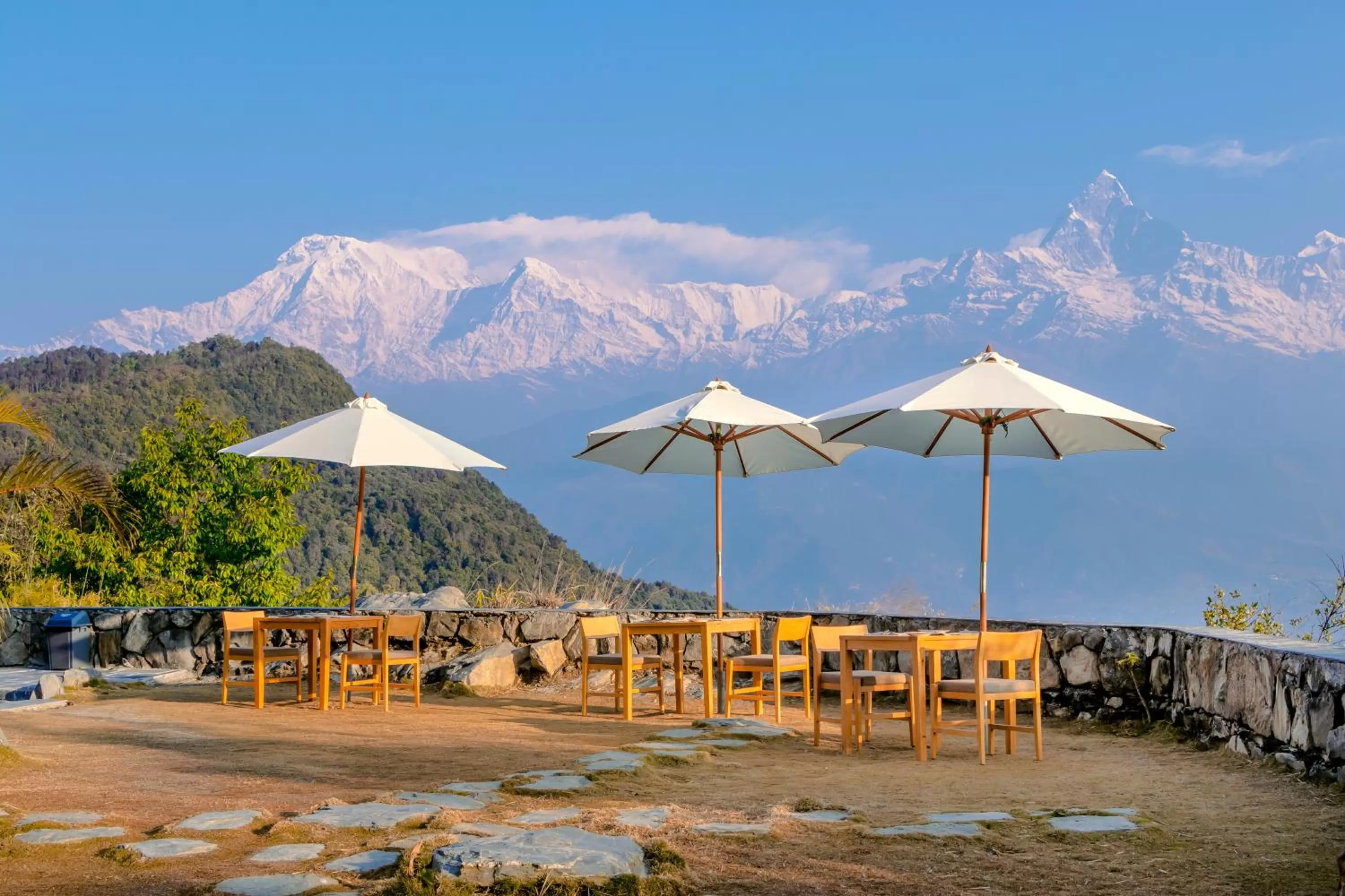 Restaurant/places to eat in Hotel Annapurna View Sarangkot