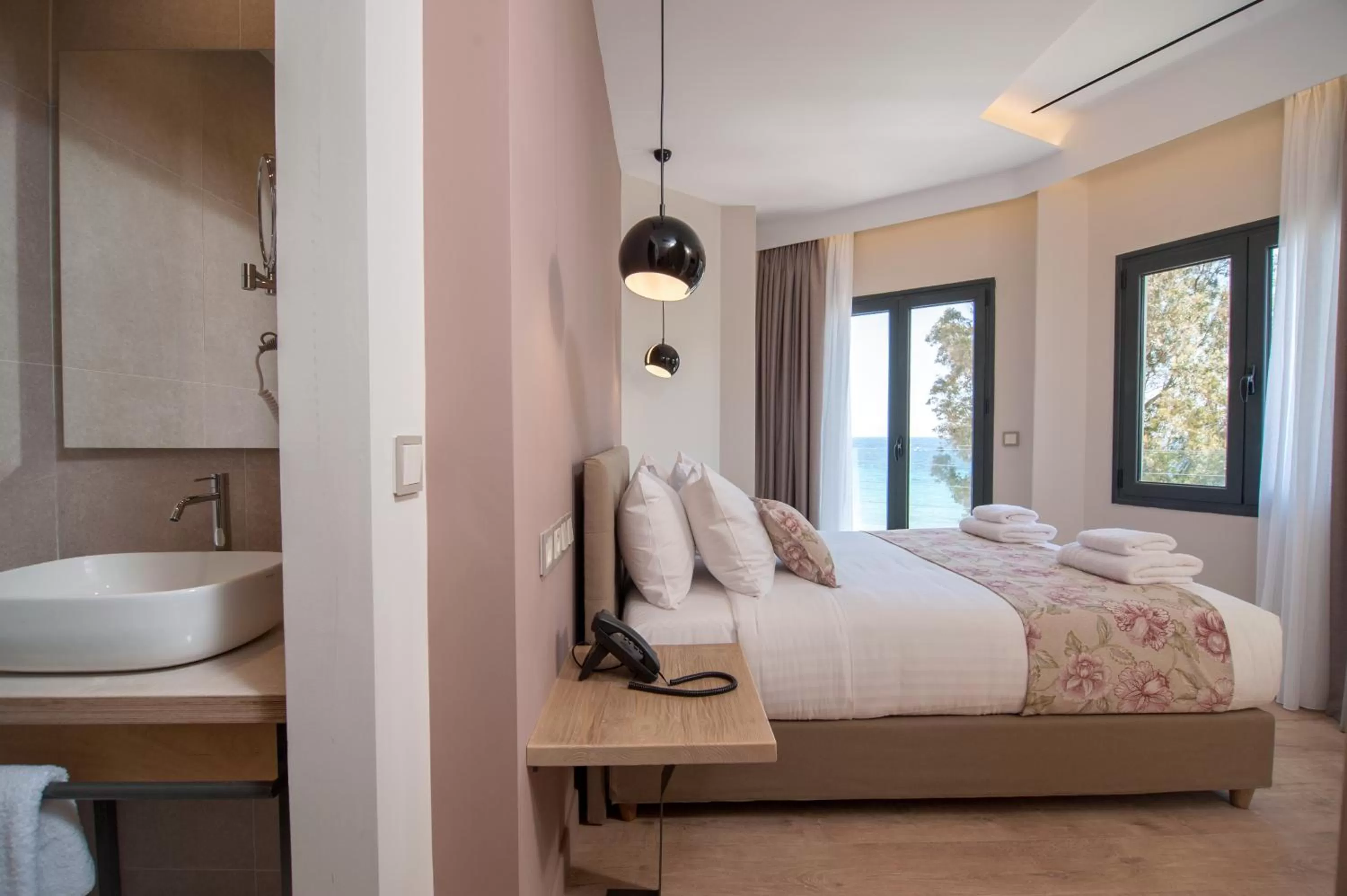 Sea view in Seasabelle Hotel near Athens Airport