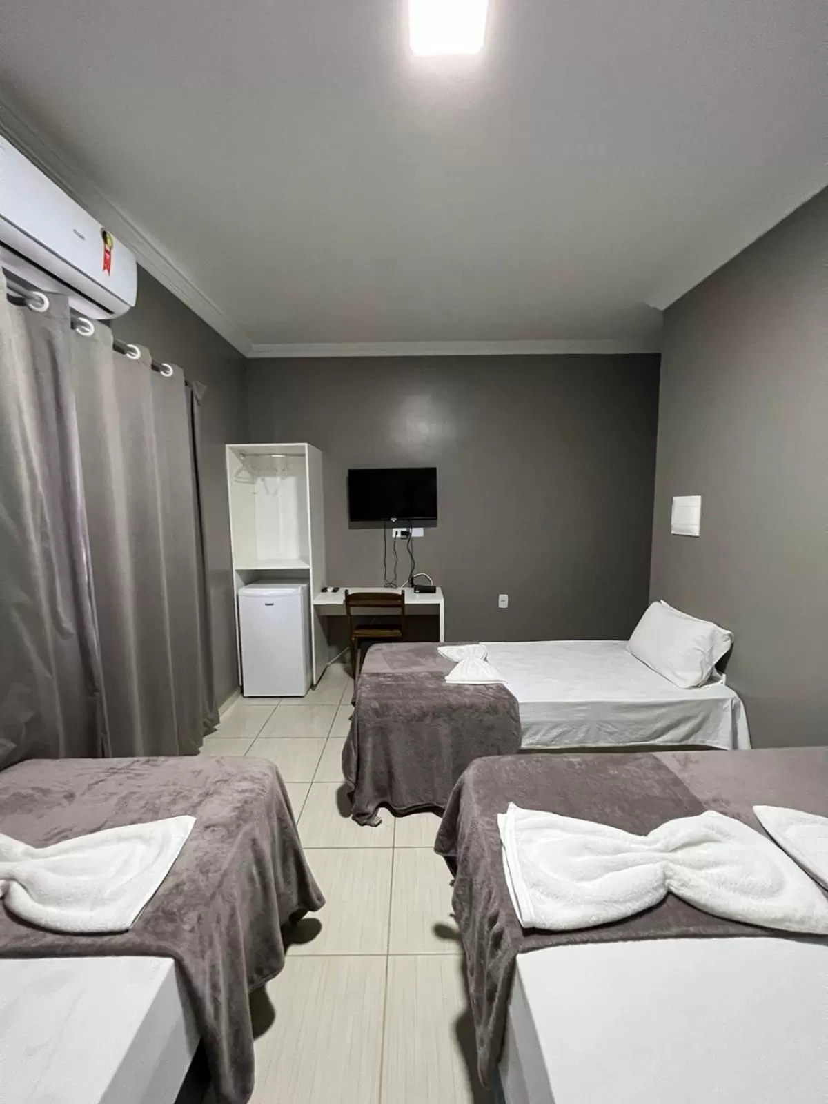 Bed in Pousada Praia Bela