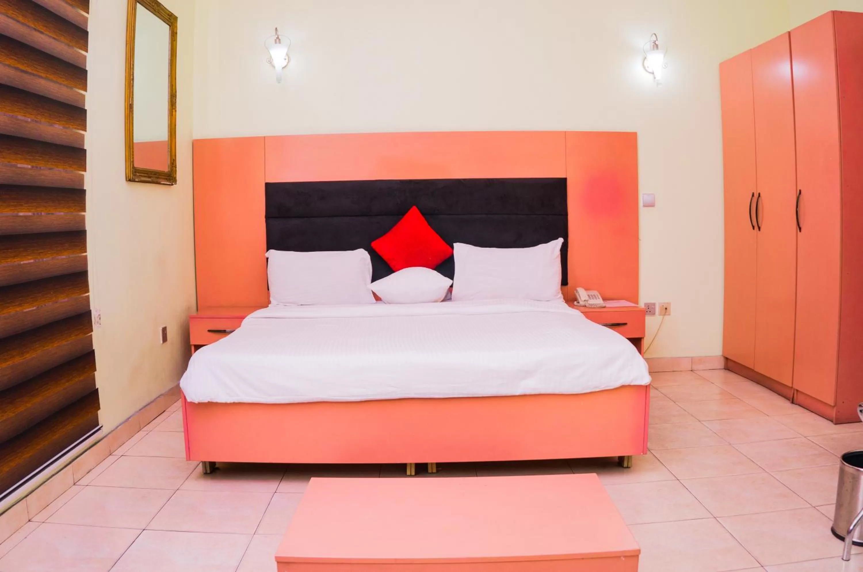 Bed in 1804 Boutique Hotel