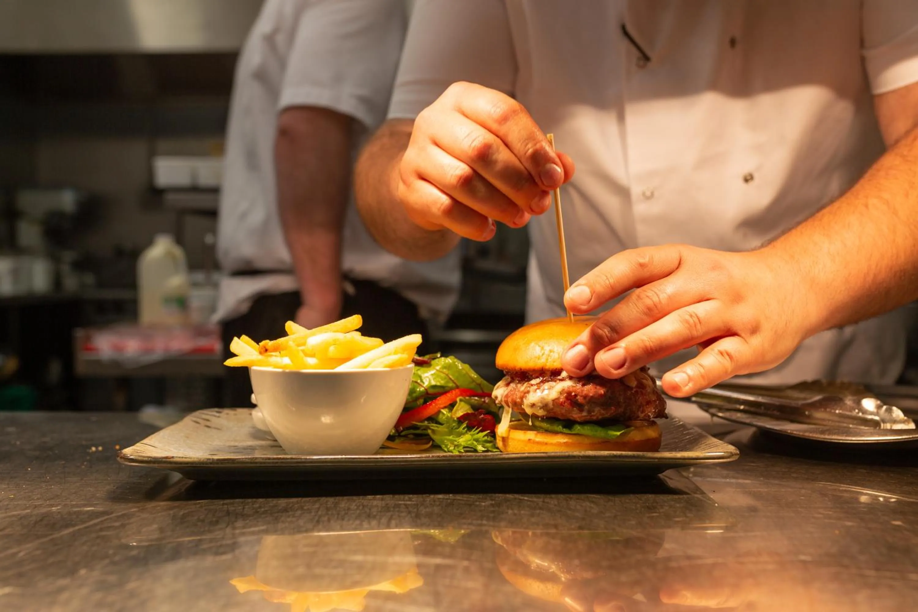 Food in Rufford Arms Hotel