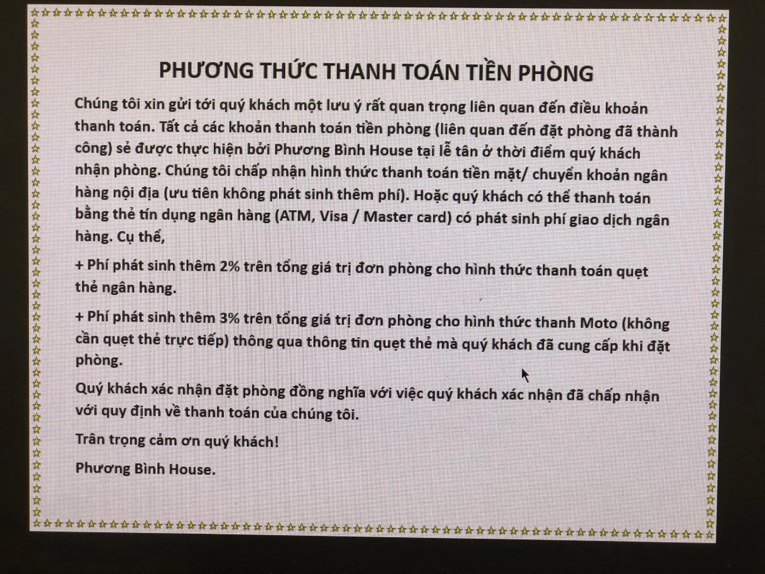 Other in Phuong Binh House