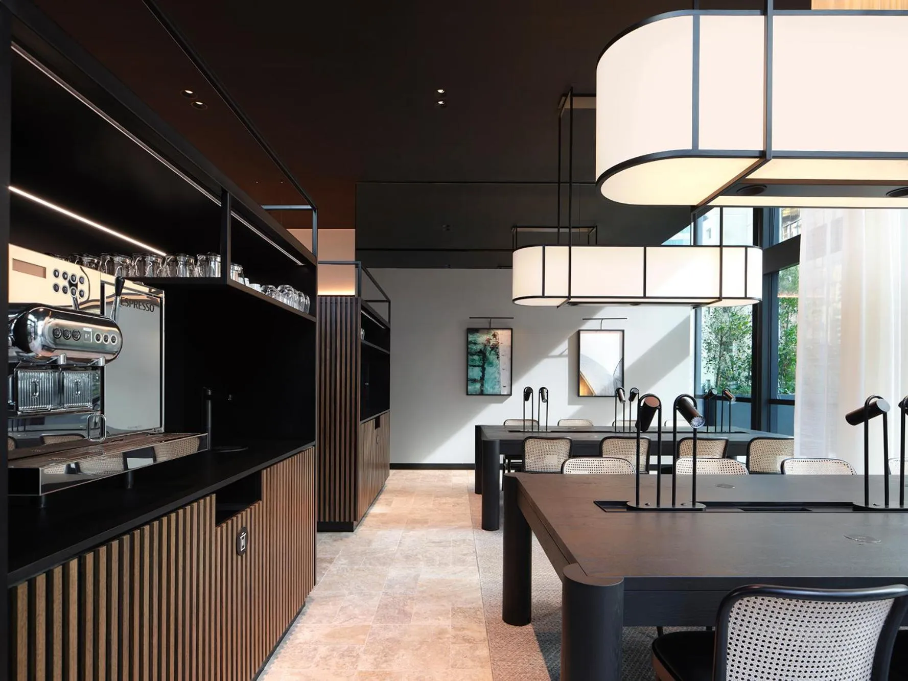 Library in Little National Hotel Sydney