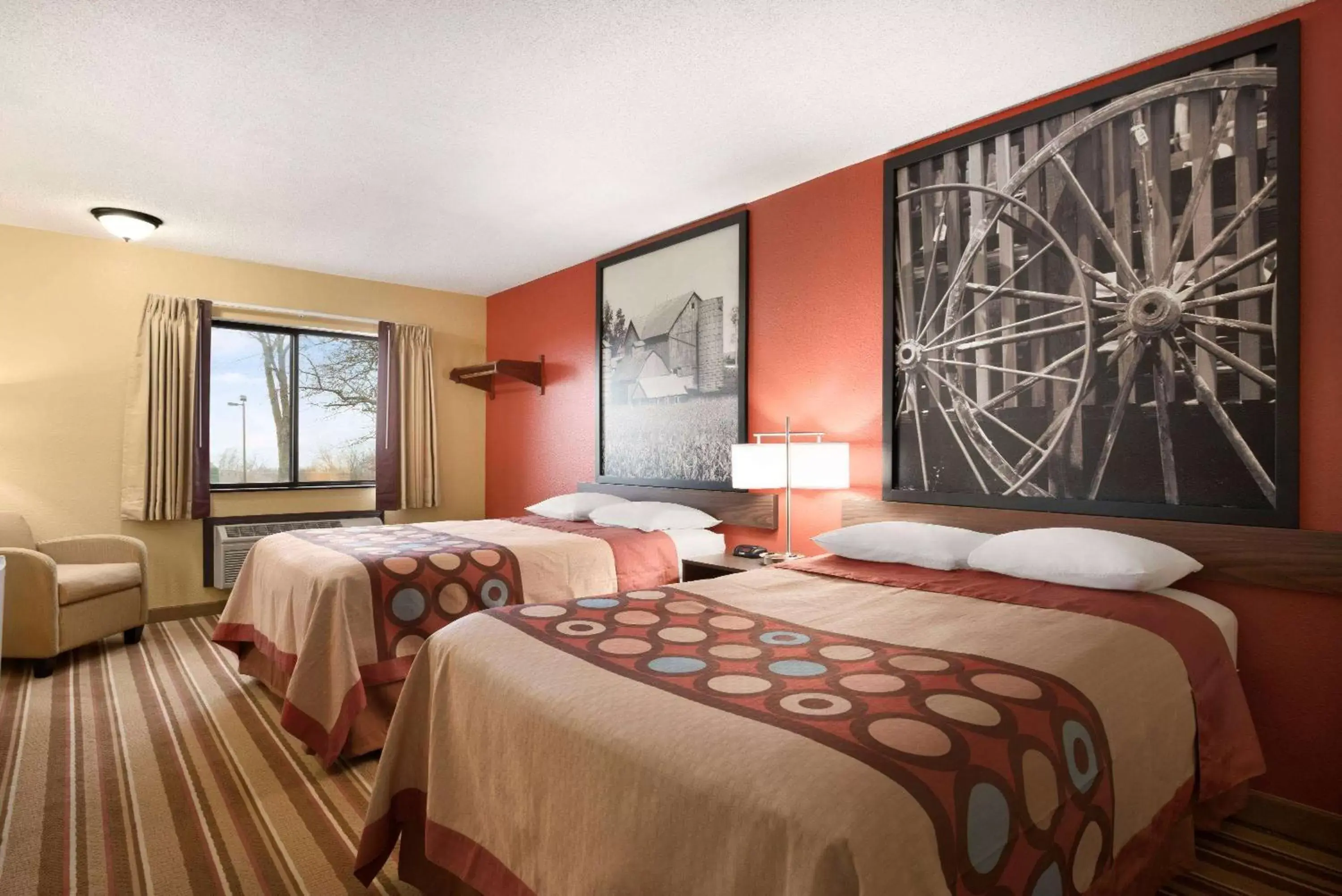 Double Room with Two Double Beds - Non-Smoking in Super 8 by Wyndham Rantoul Double Room with Two Double Beds - Non-Smoking in Super 8 by Wyndham Rantoul