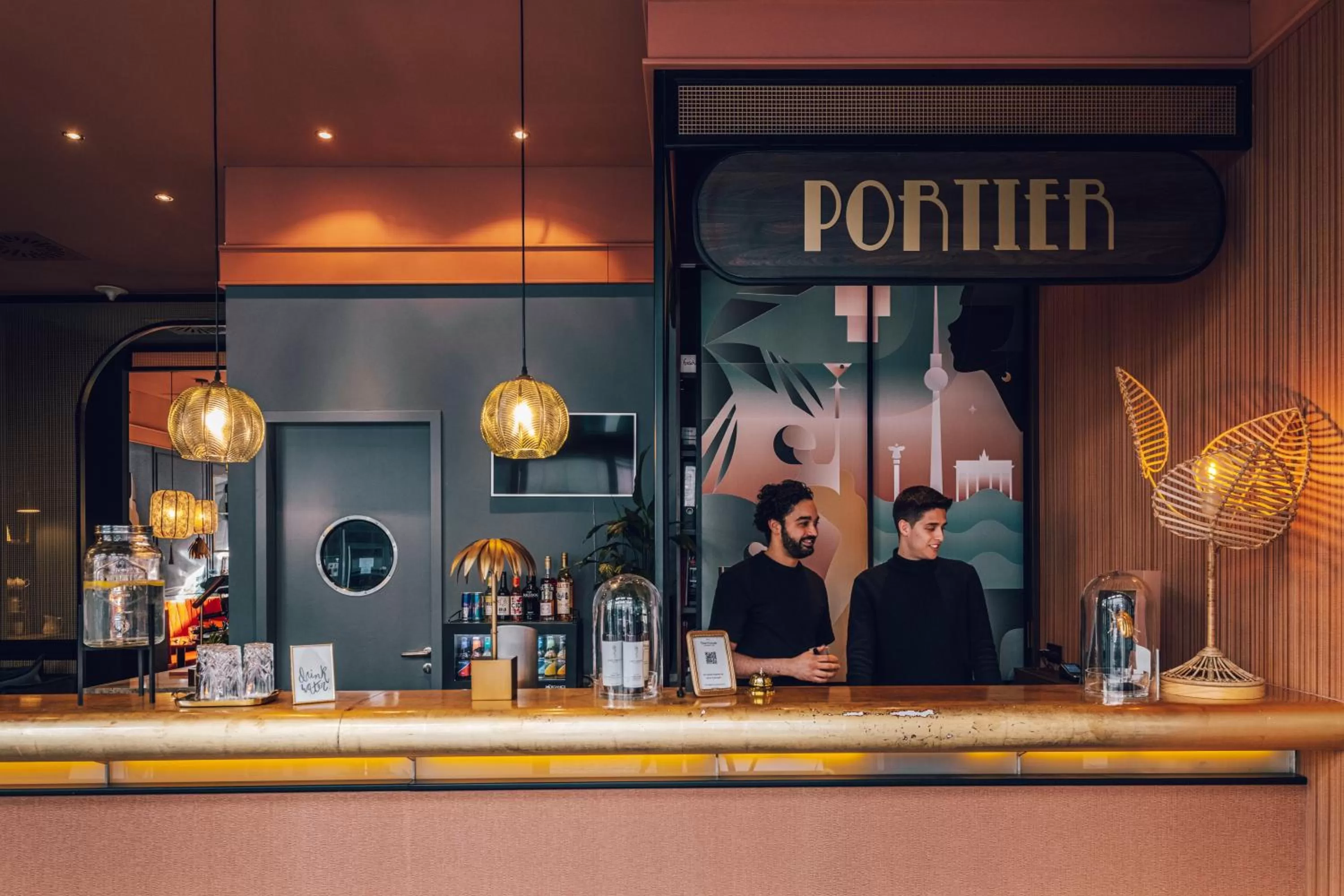 Lobby or reception in Townhouse Berlin
