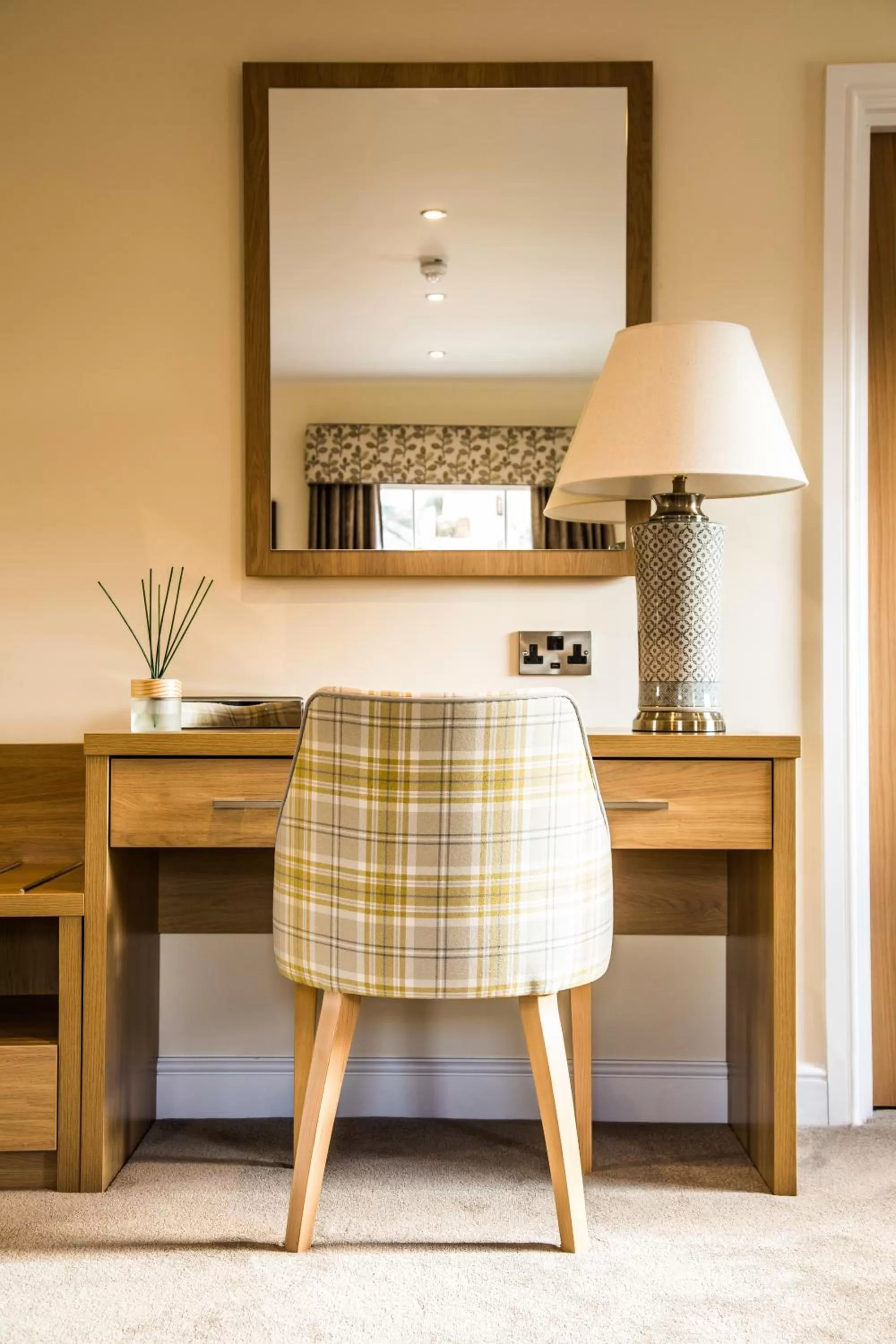 Seating area in The H Boutique Hotel