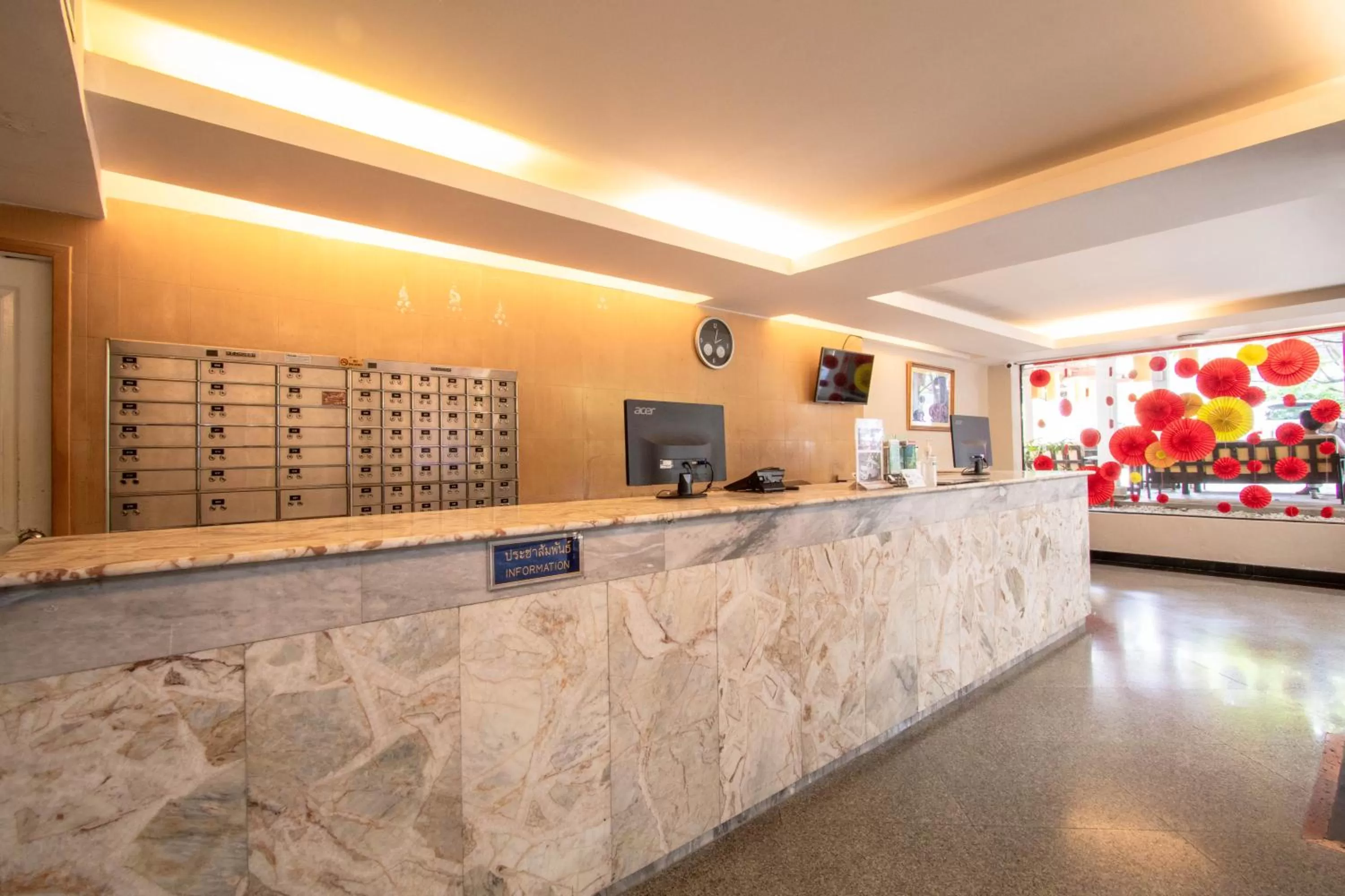 Lobby or reception in The Residence Rajtaevee Hotel