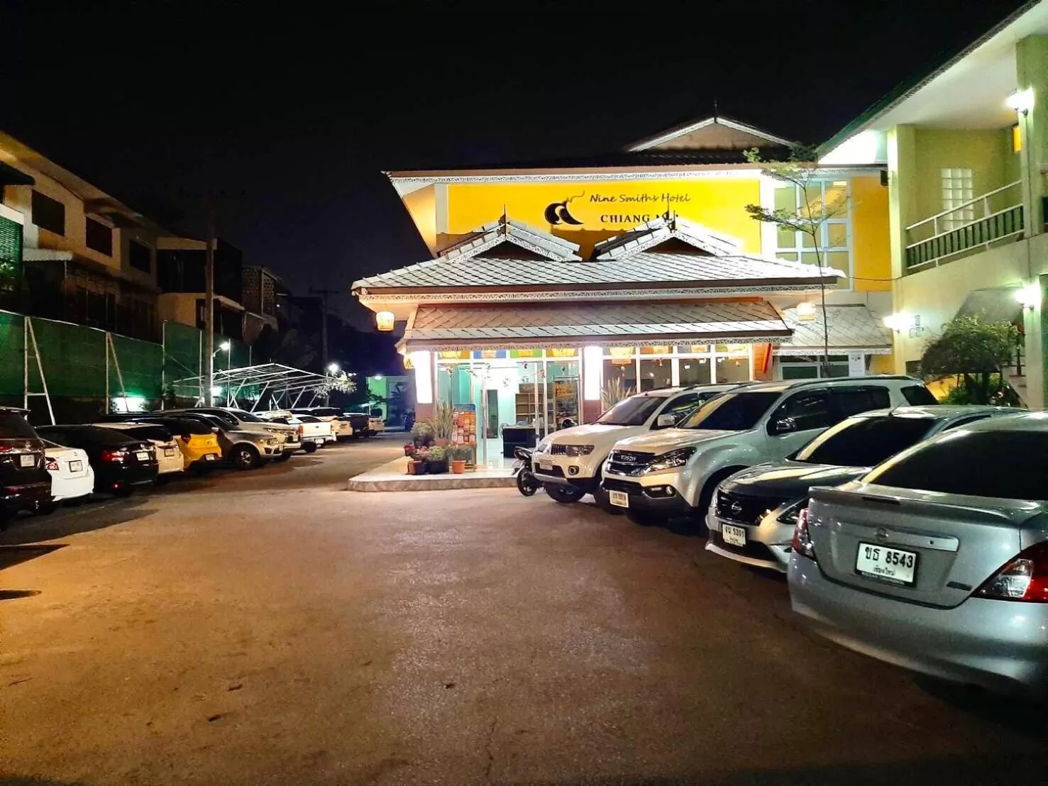 Property building in Nine Smiths Hotels Chiangmai