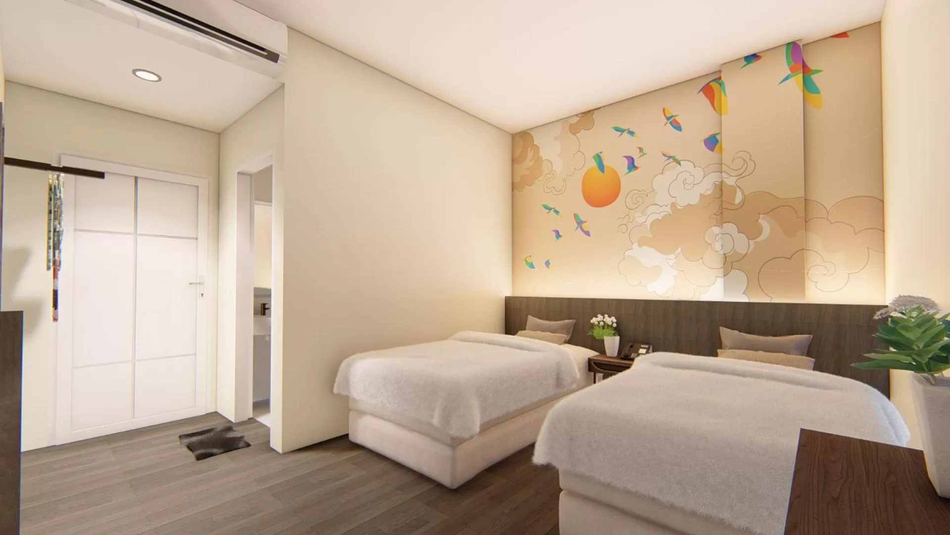Bedroom, Bed in Hotel 88 Alun Alun Bandung By WH