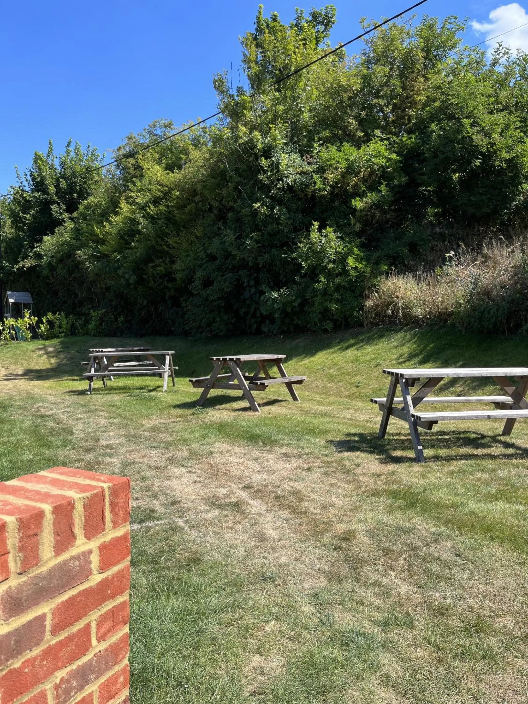 Patio in The Lydden Bell