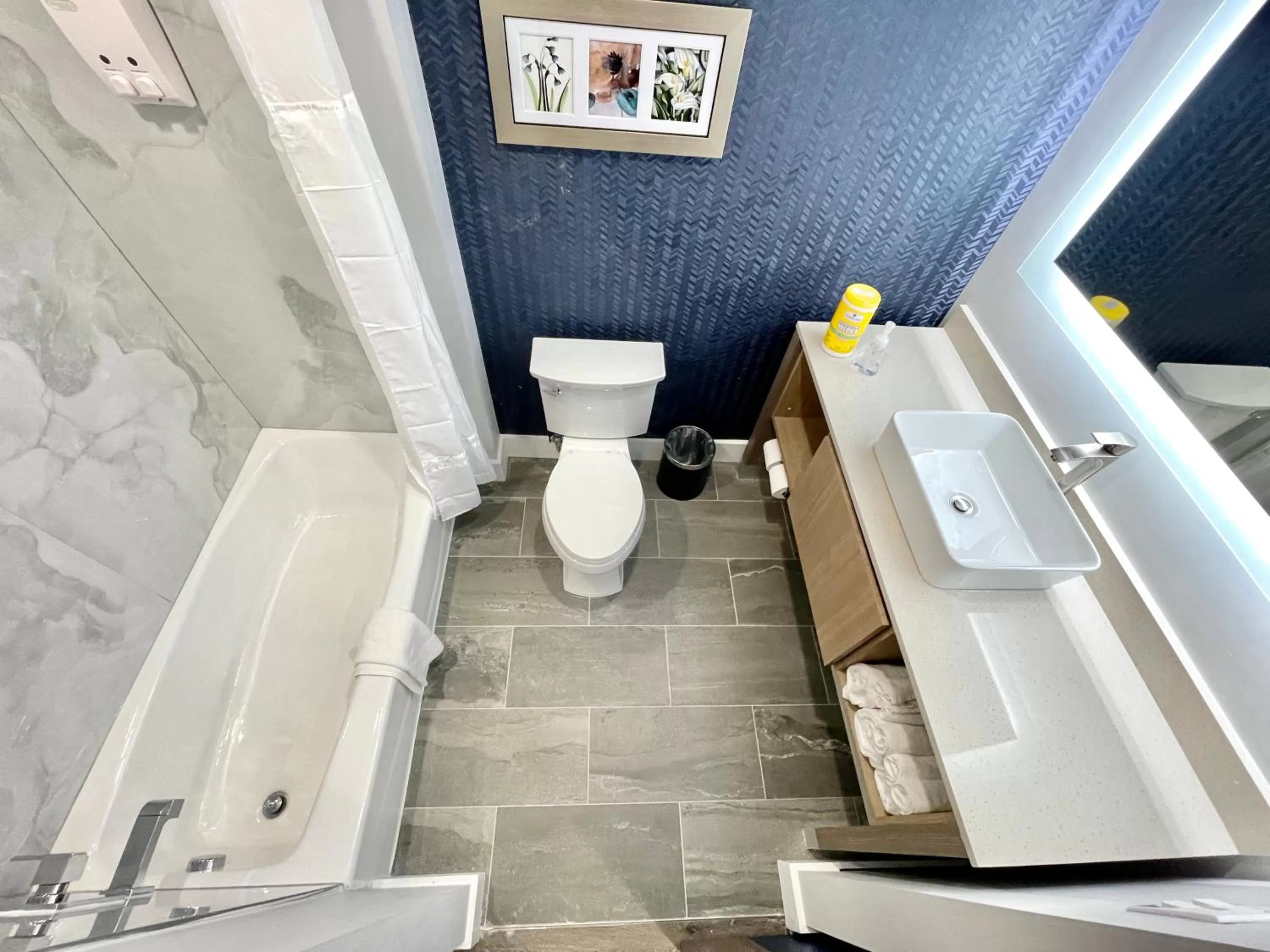 Bathroom in Palace Inn Blue Houston East Beltway 8