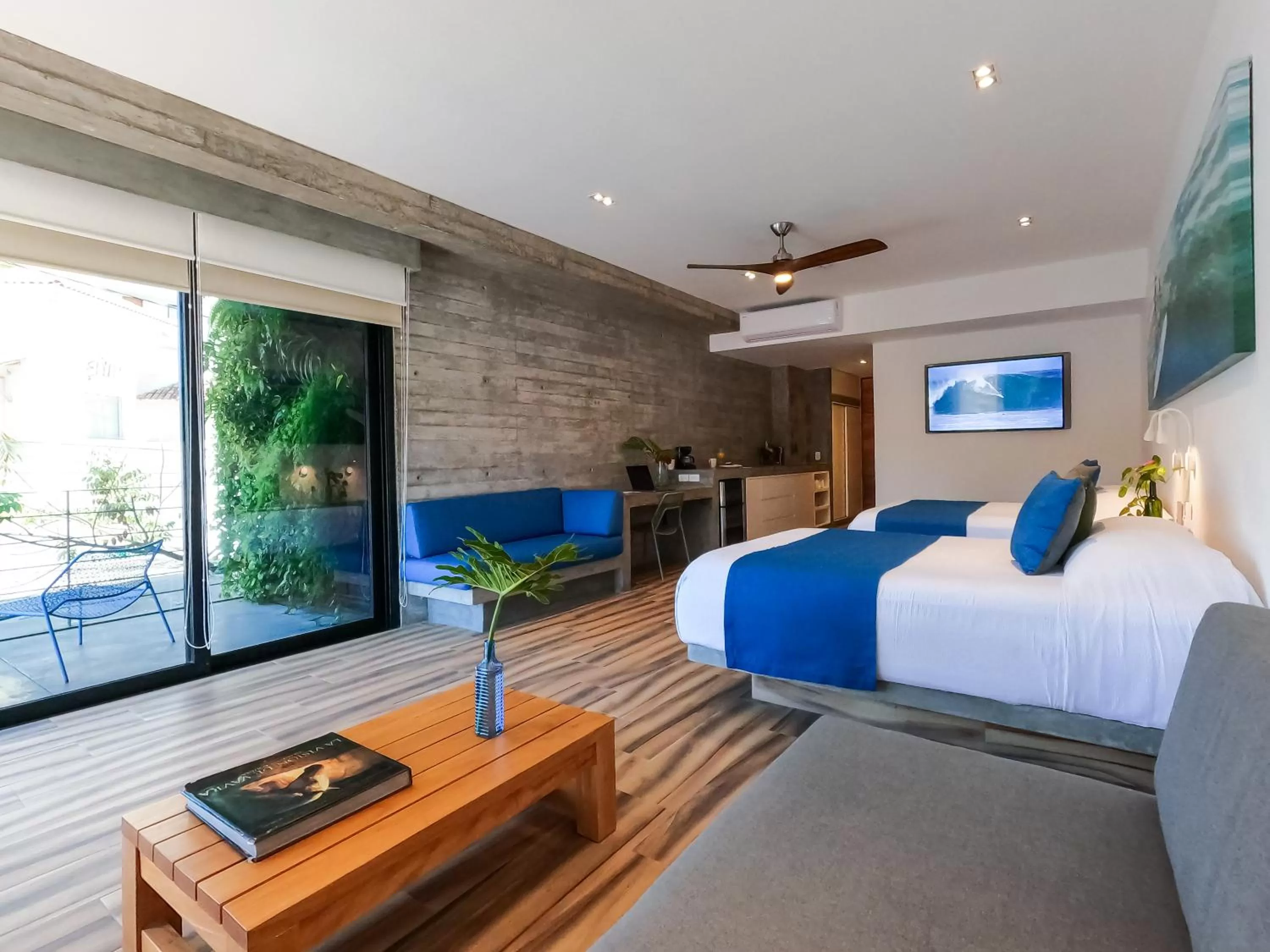 Balcony/Terrace, Bed in Nereidas Lofts