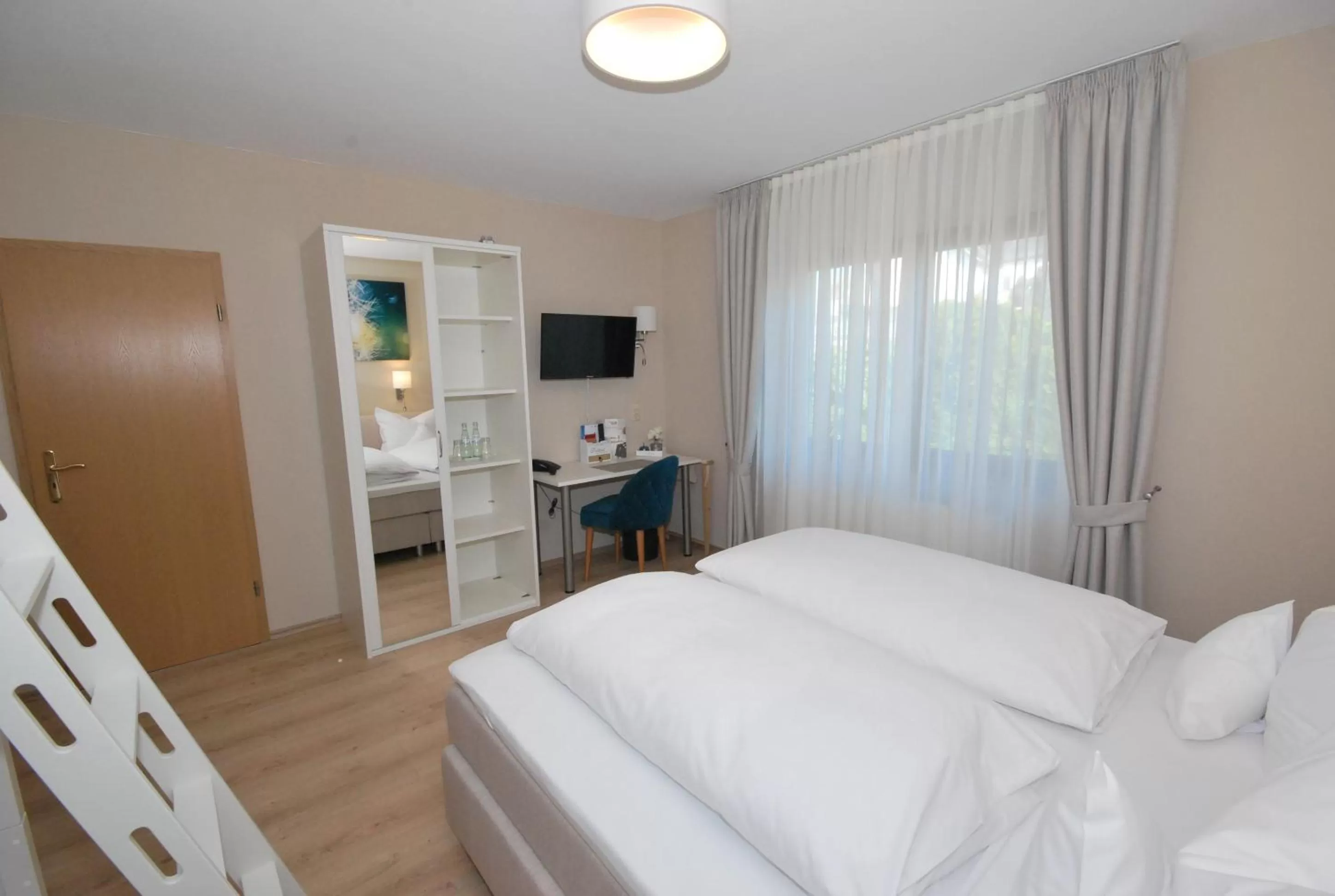 Bed in Hotel Colosseum