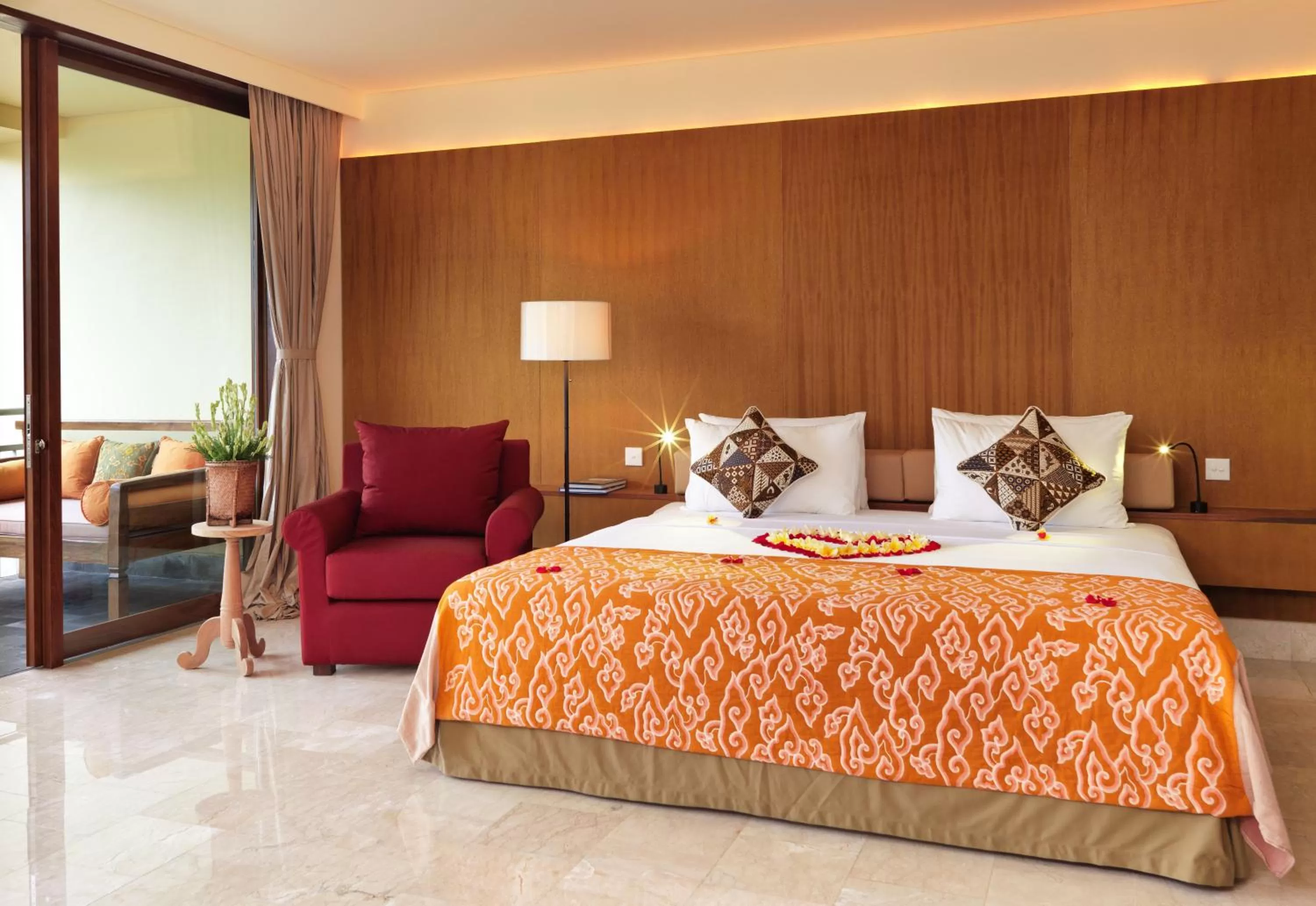 Bed in Komaneka at Rasa Sayang Ubud