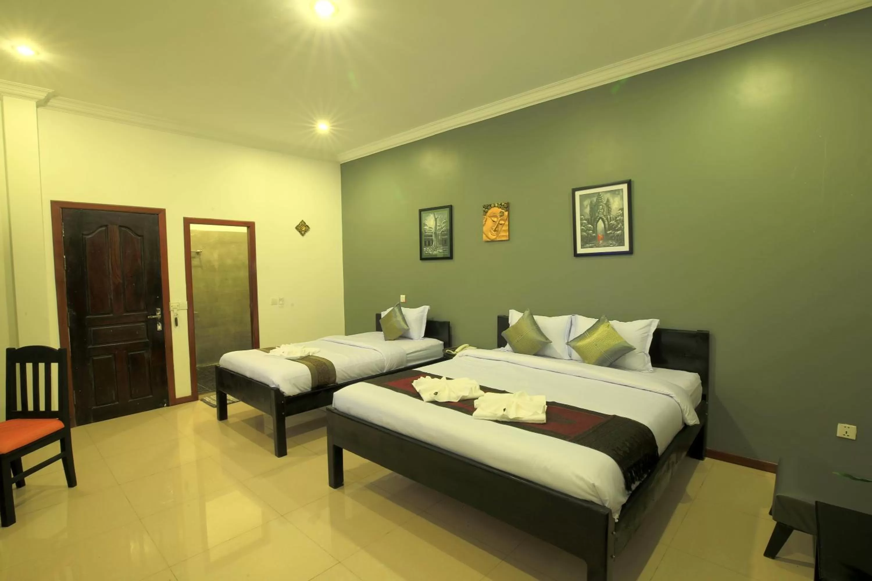 Property building, Bed in Sakun Angkor Boutique