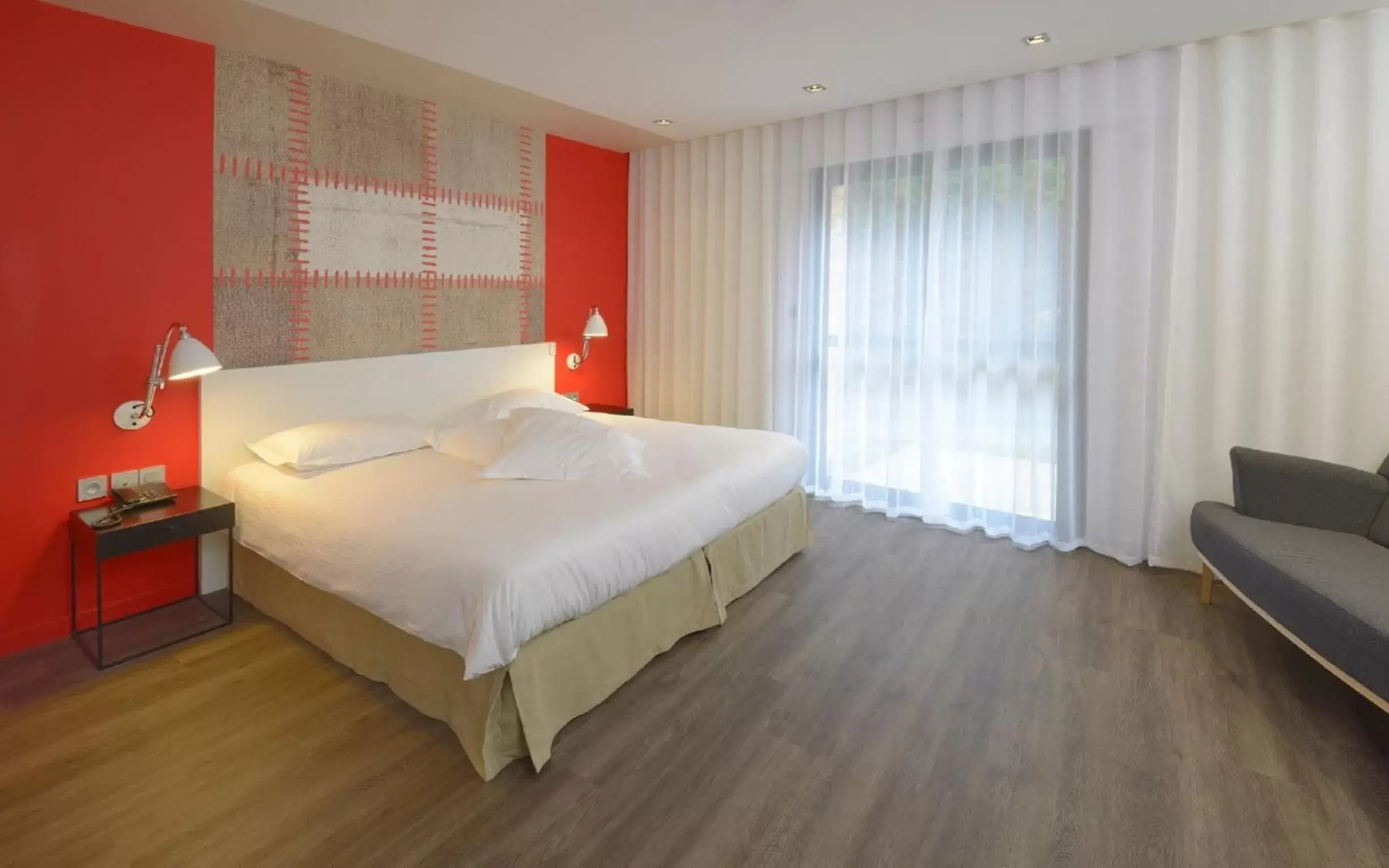 Luxury Double or Twin Room in Logis Hôtel Domaine du Moulin Cavier - Restaurants & Spa Luxury Double or Twin Room in Logis Hôtel Domaine du Moulin Cavier - Restaurants & Spa