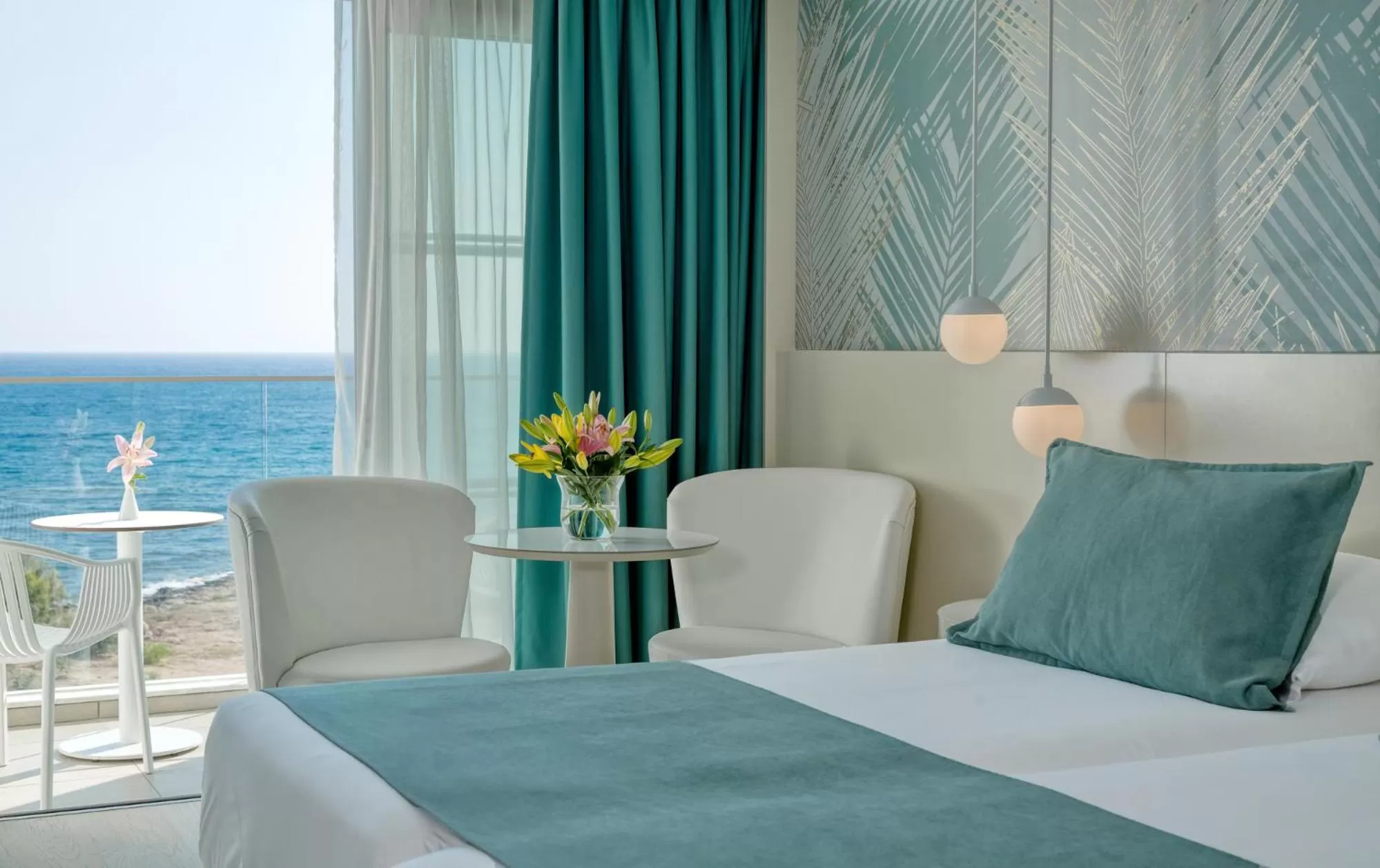 Bedroom, Bed in Ivi Mare - Designed for Adults by Louis Hotels