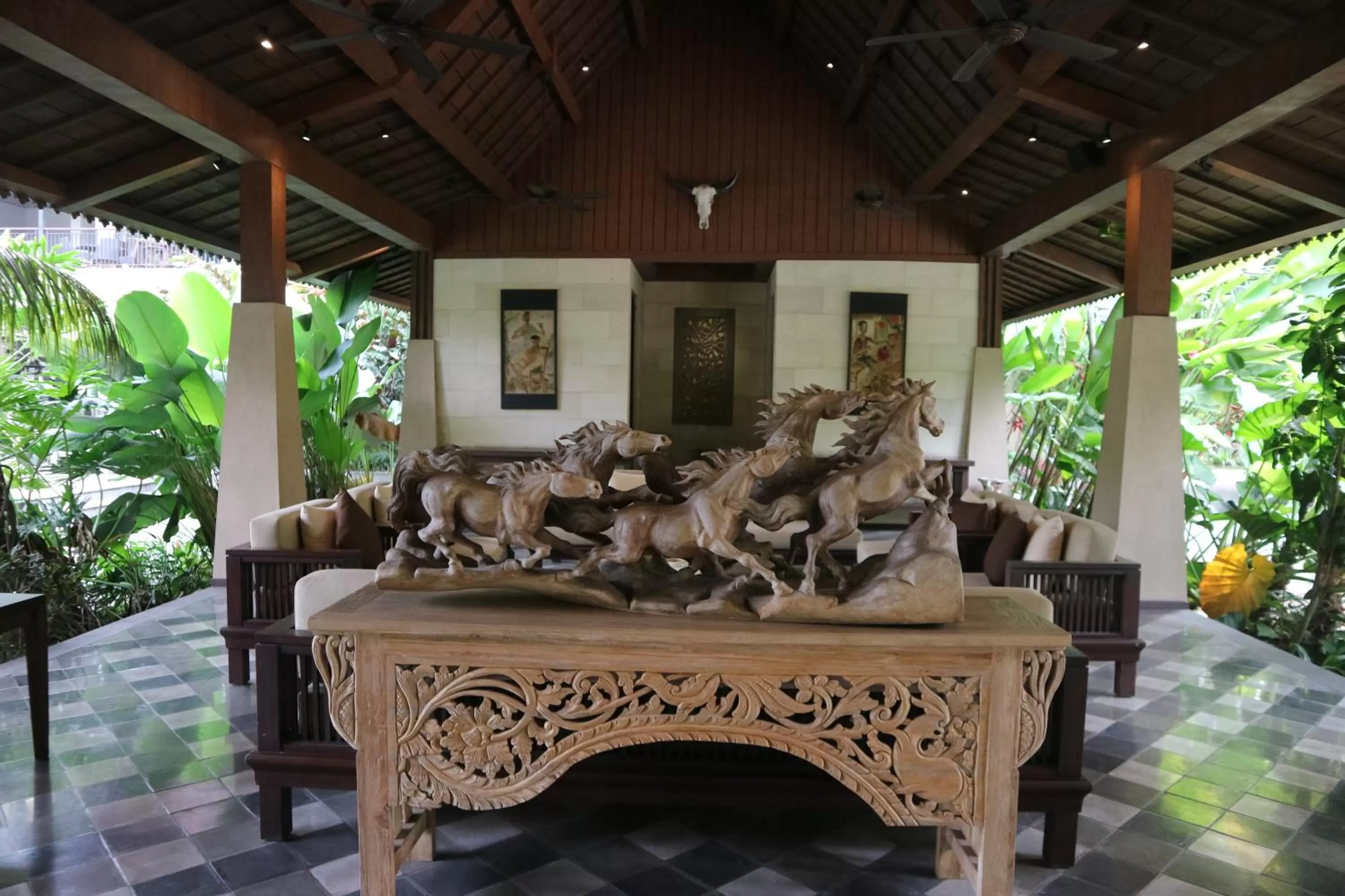 Lobby or reception in Amanuba Hotel & Resort Rancamaya