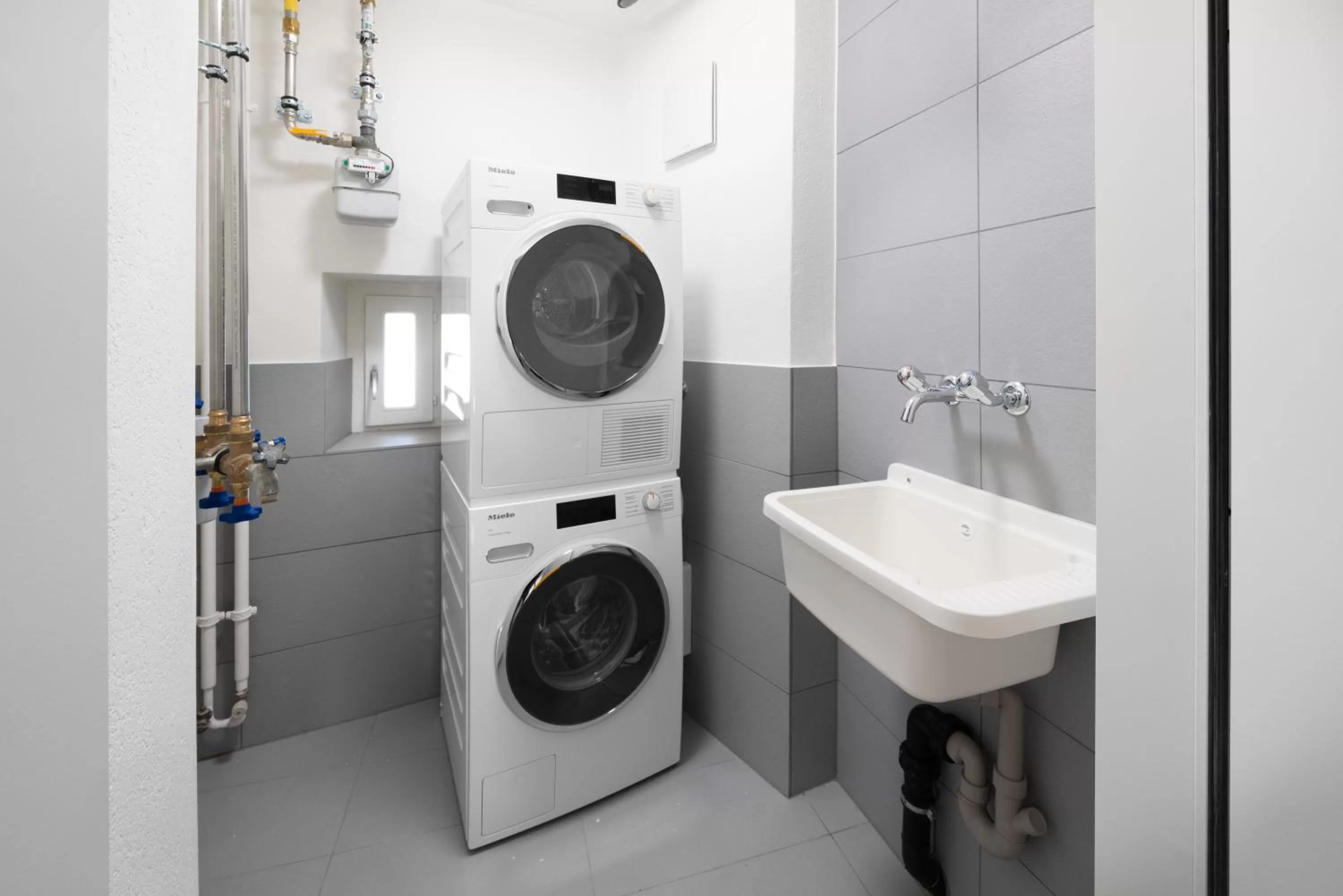 laundry, Bathroom in The Studios Montreux - Swiss Hotel Apartments