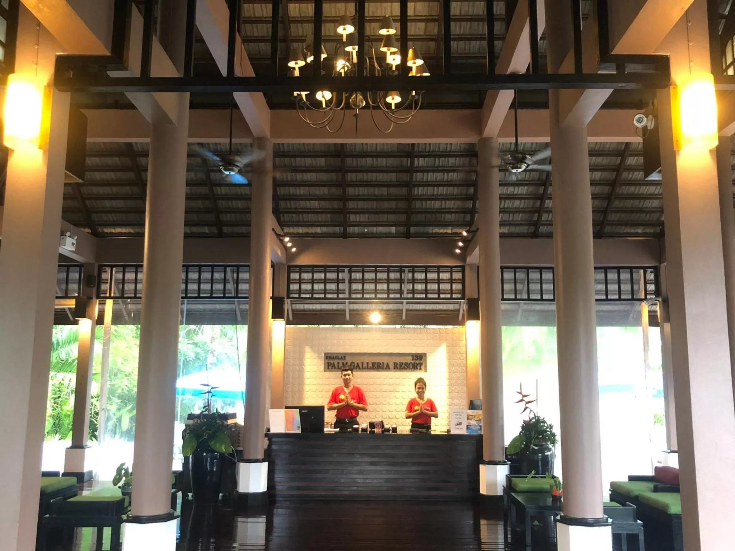 Lobby or reception in Palm Galleria Resort