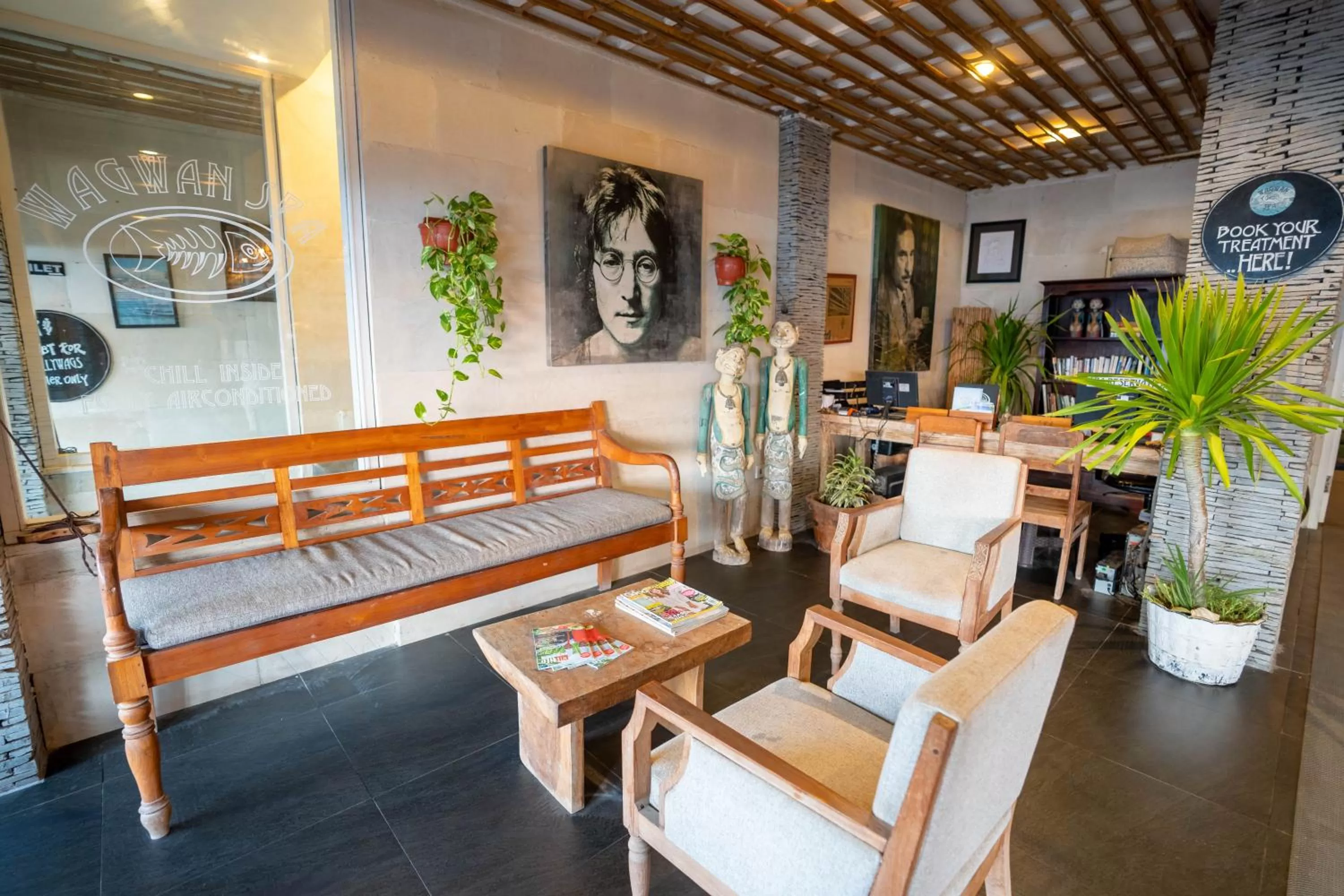 Lobby or reception in Scallywags Resort