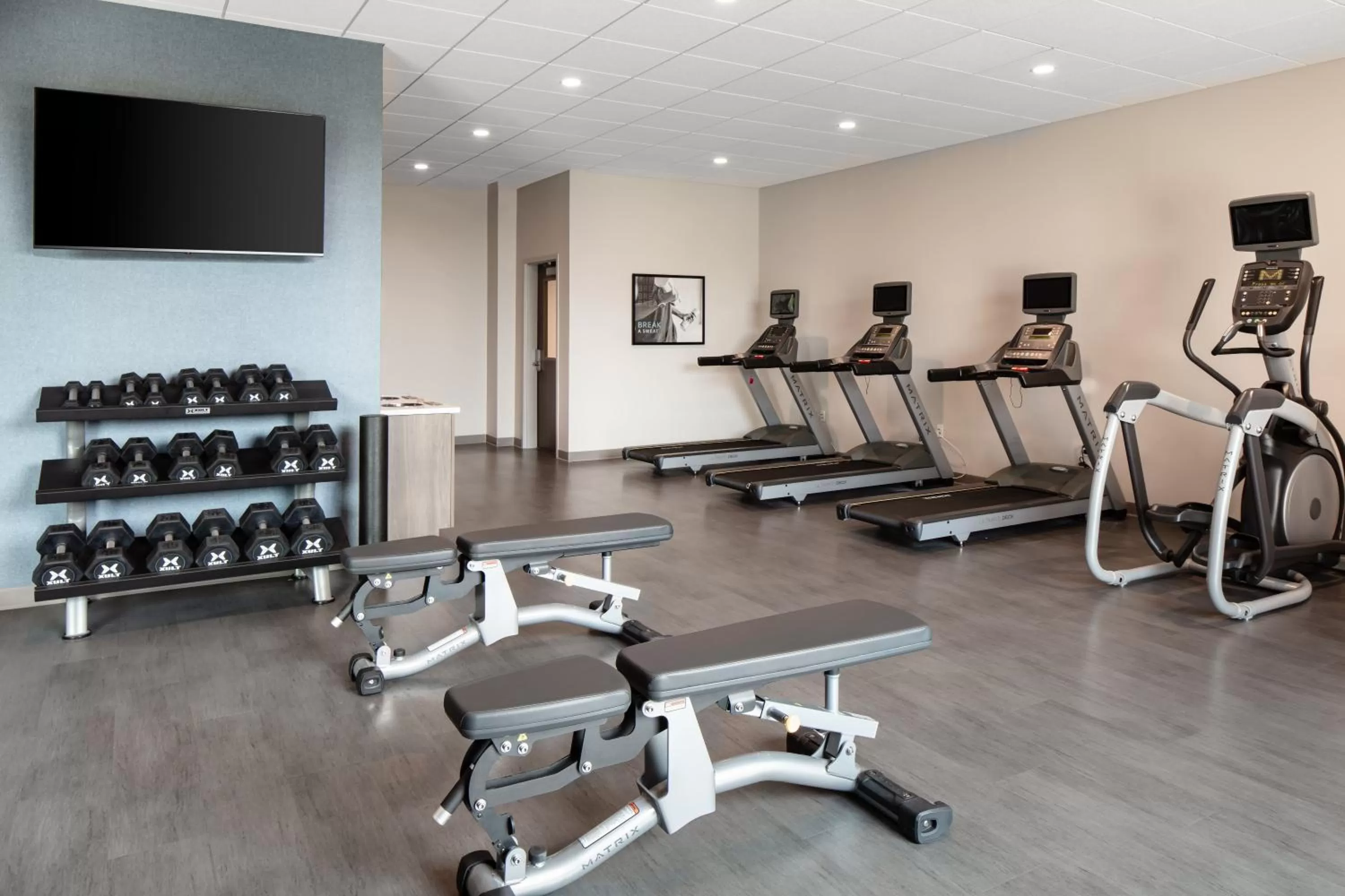 Fitness centre/facilities in Staybridge Suites - Iowa City - Coralville by IHG