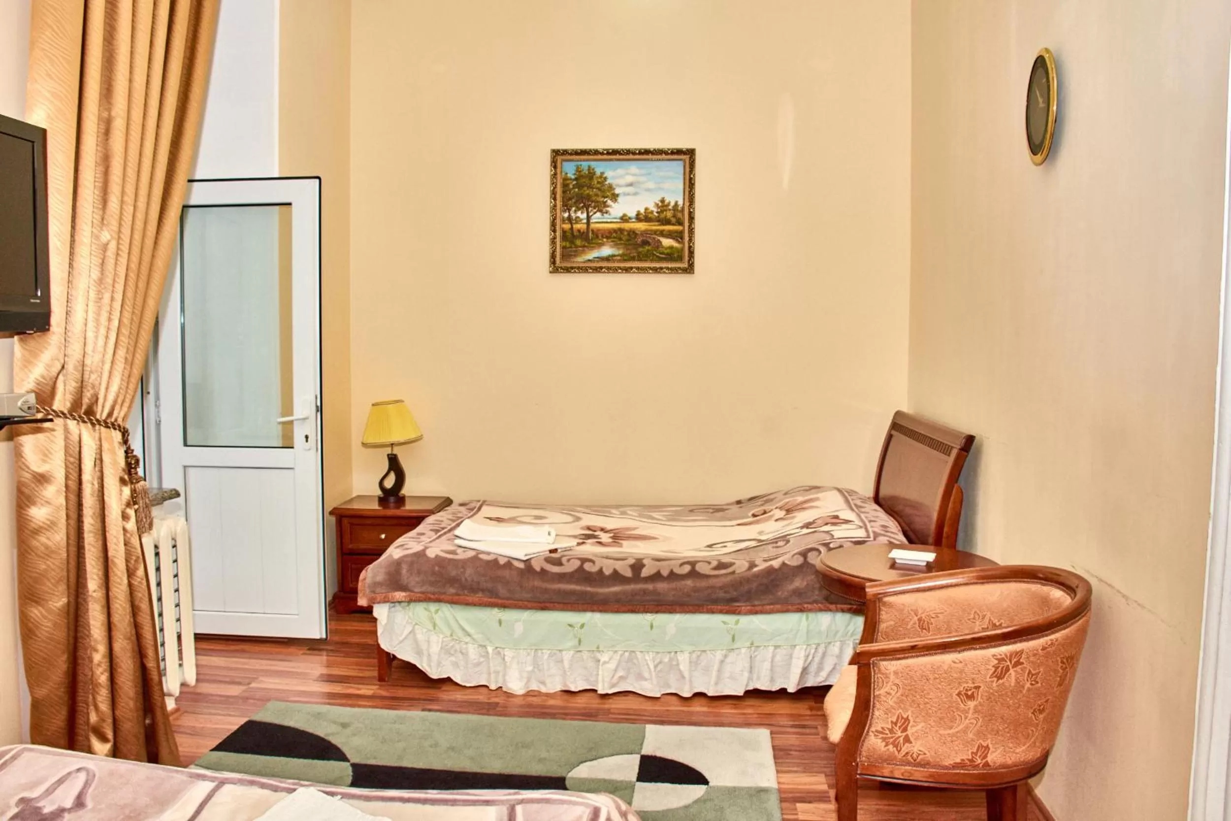 Bed in Hotel Art-Seg