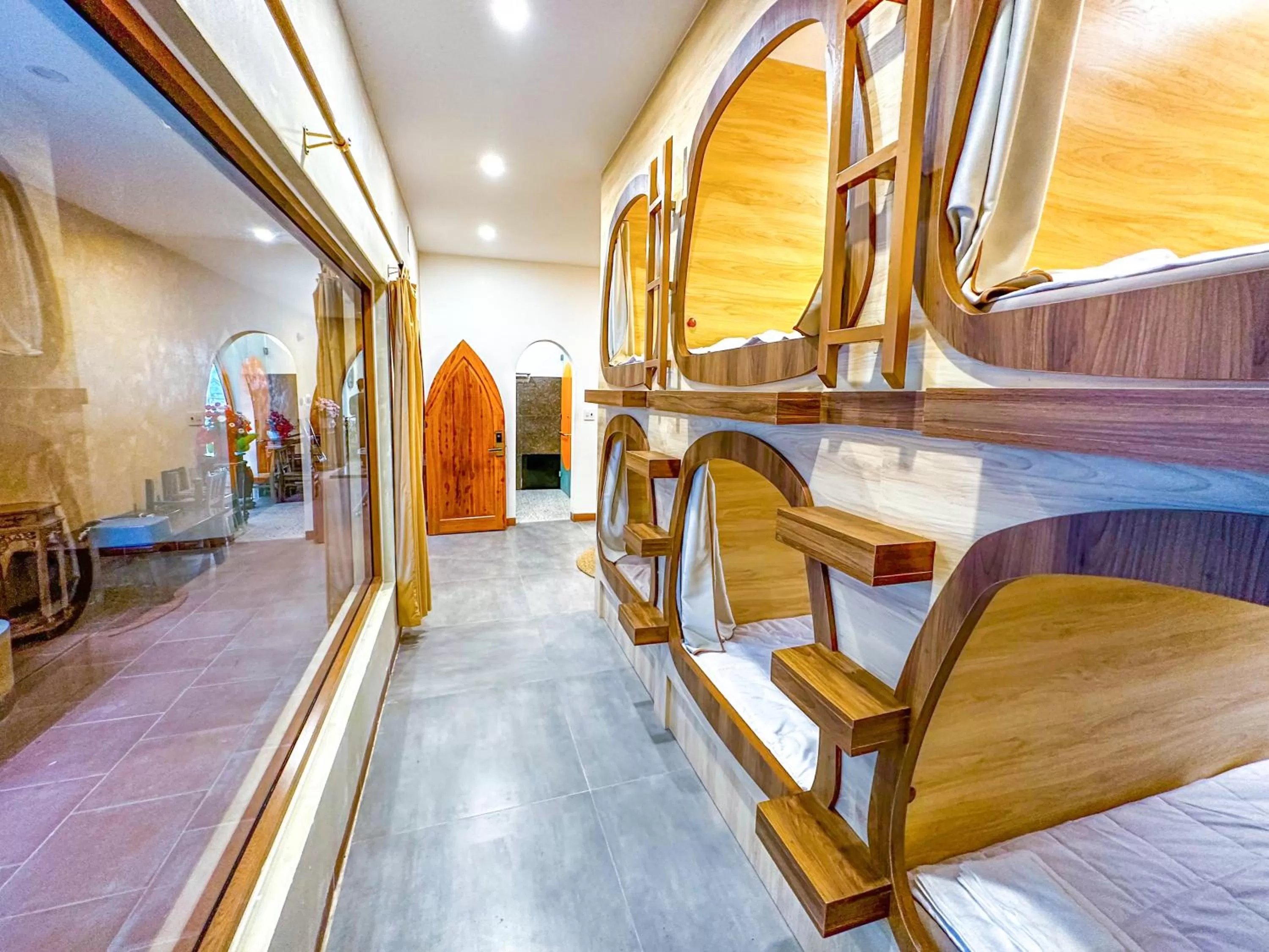 Bed in Eo Gió Có Homestay