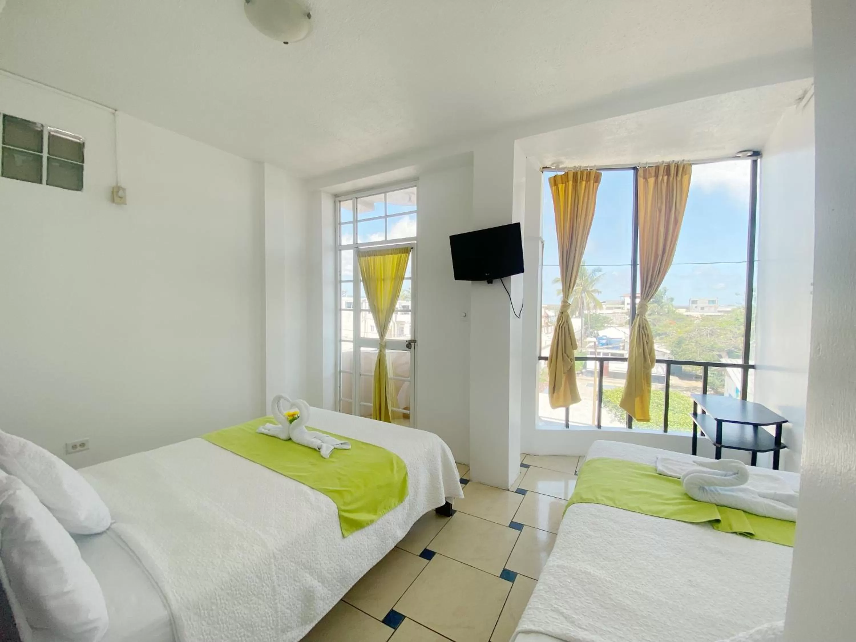 Bed in Hostal Carliza