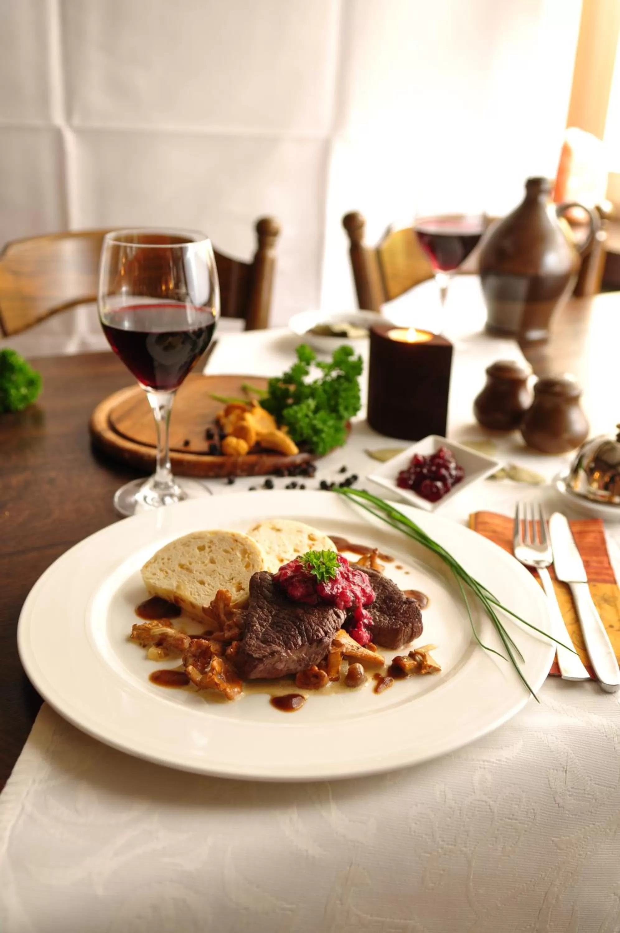 Lunch, Lunch and Dinner in GreenLine Ferienhotel Forelle