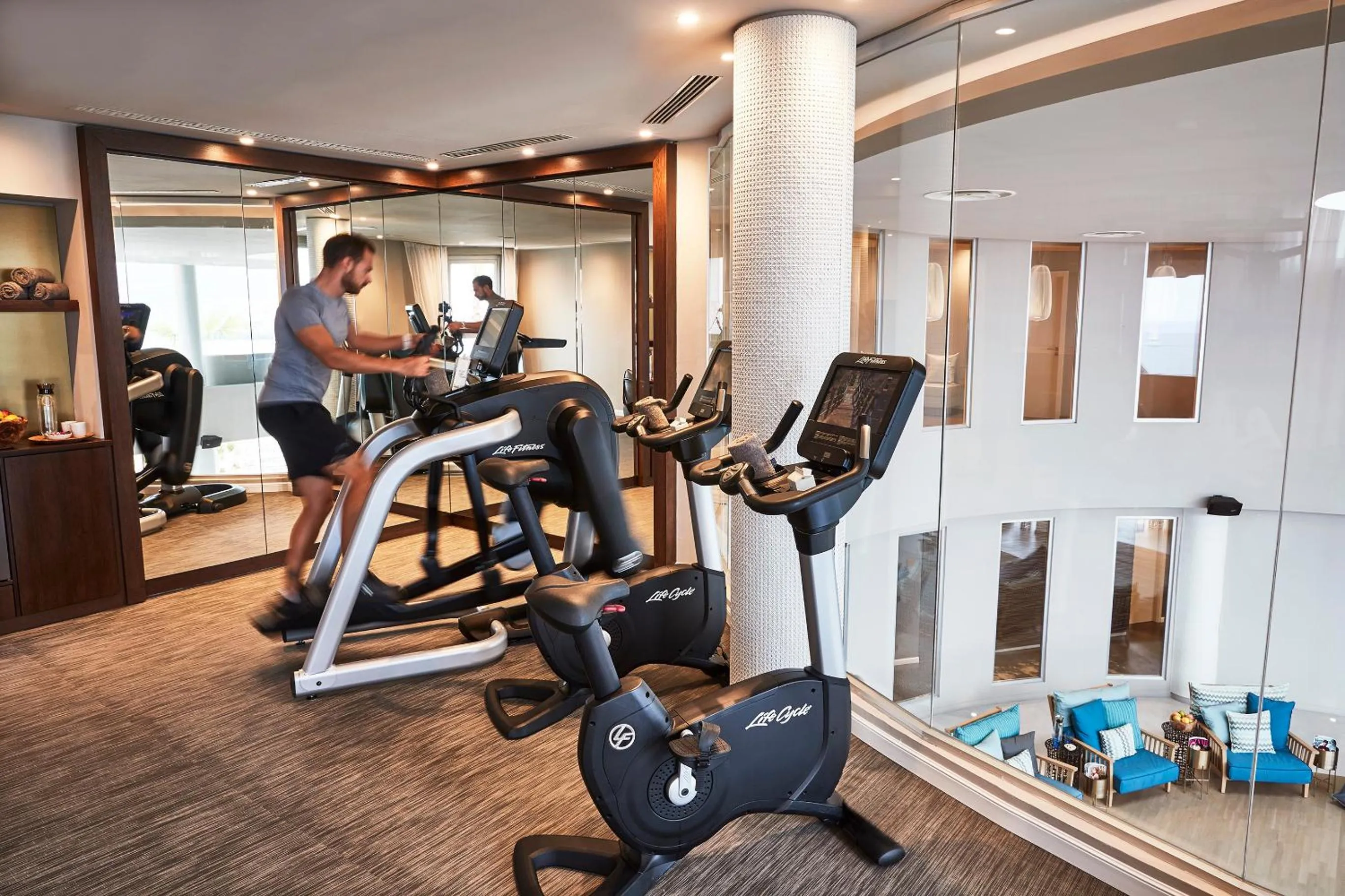 Spa and wellness centre/facilities in 7Pines Resort Ibiza, part of Destination by Hyatt