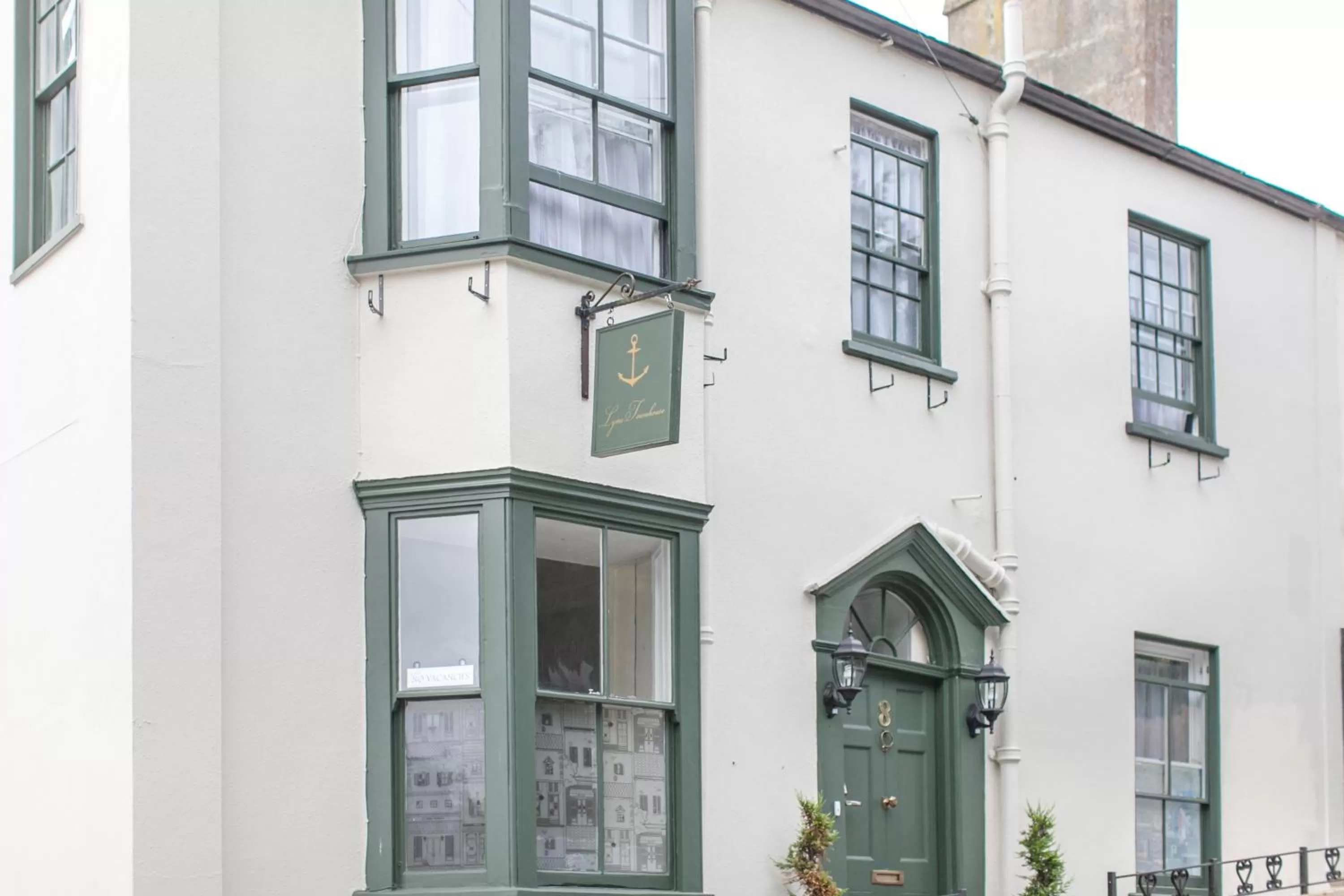 Facade/entrance in Lyme Townhouse