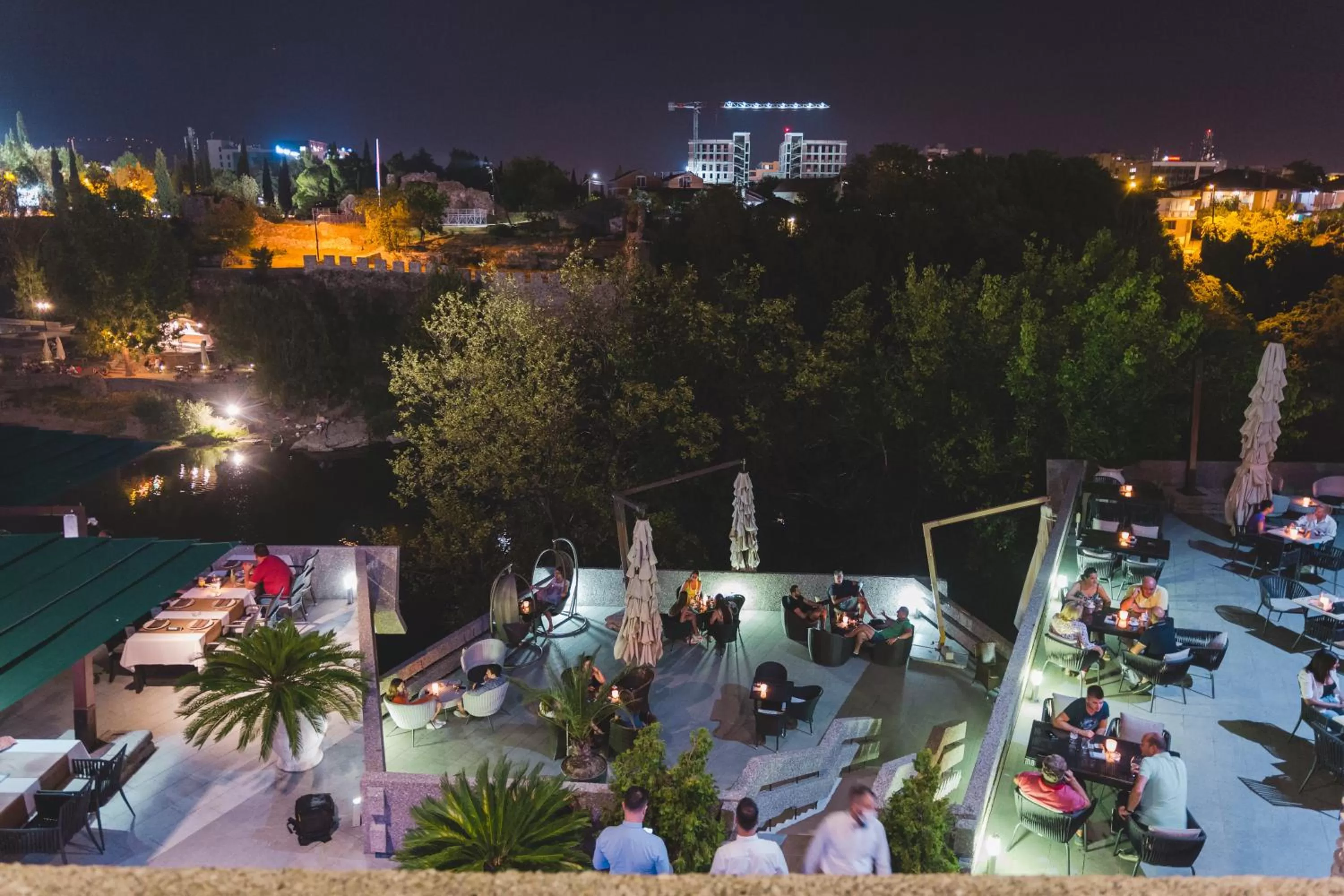 Balcony/Terrace in Hotel Podgorica