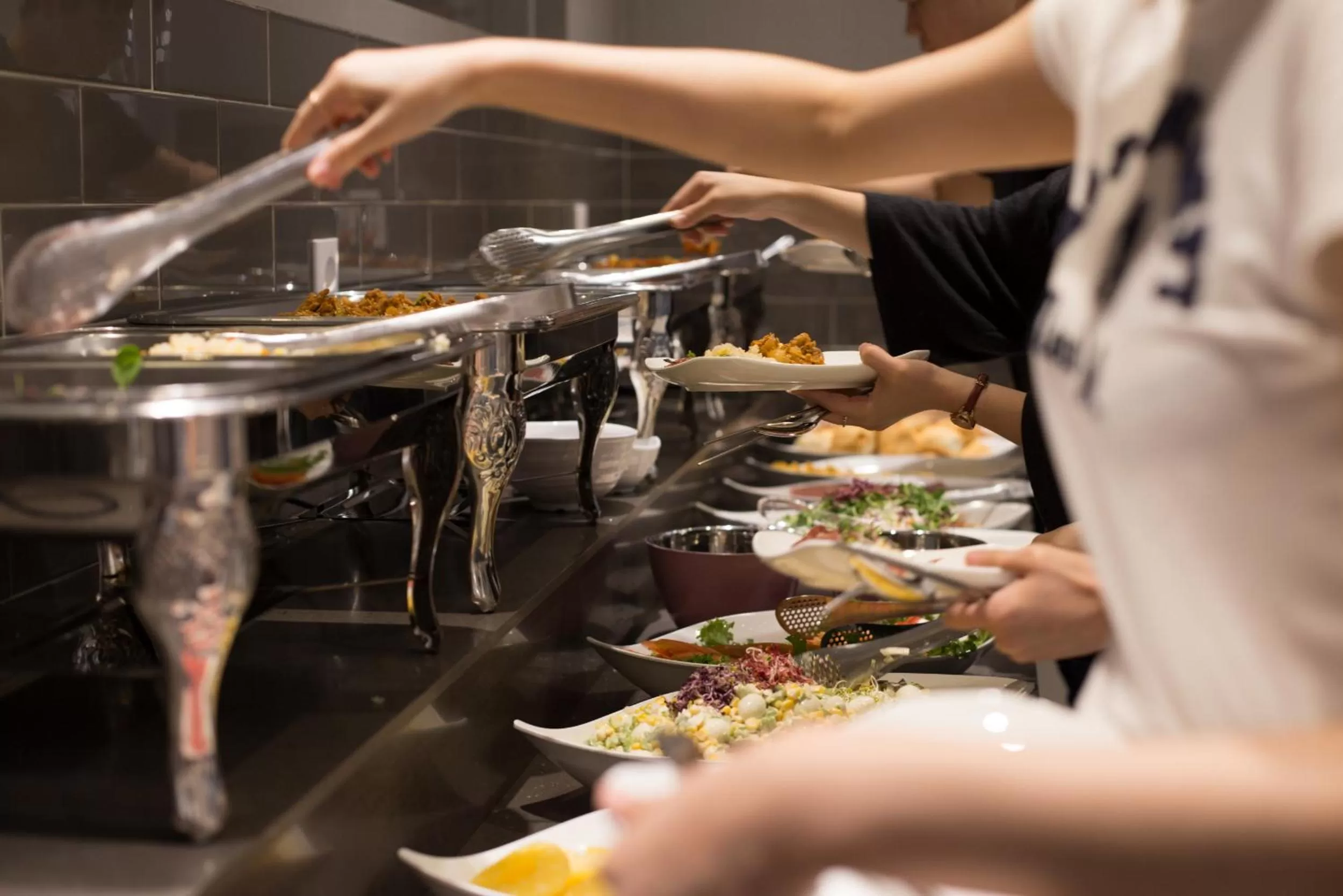 Buffet breakfast in GnB Hotel