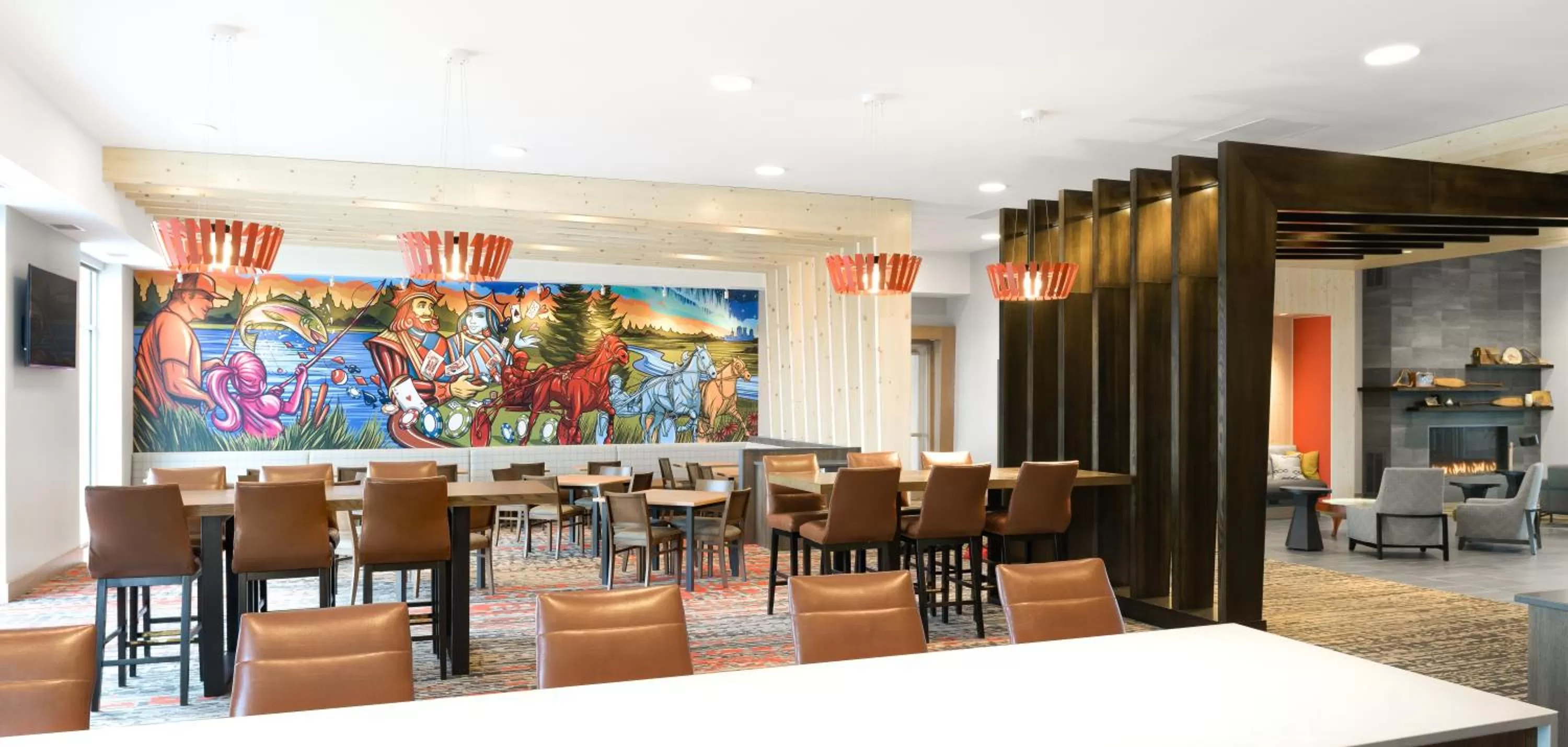 Seating area in Running Aces Hotel & Casino, Trademark Collection by Wyndham